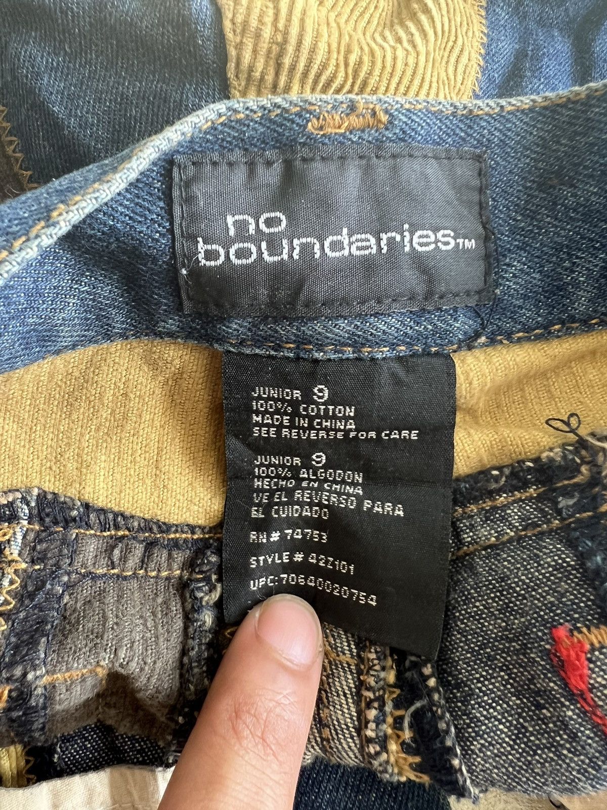 FDMTL RARE🔥Kapital Crazy No Boundaries Patchwork Flare Denim Size US 30 / EU 46 - 10 Thumbnail