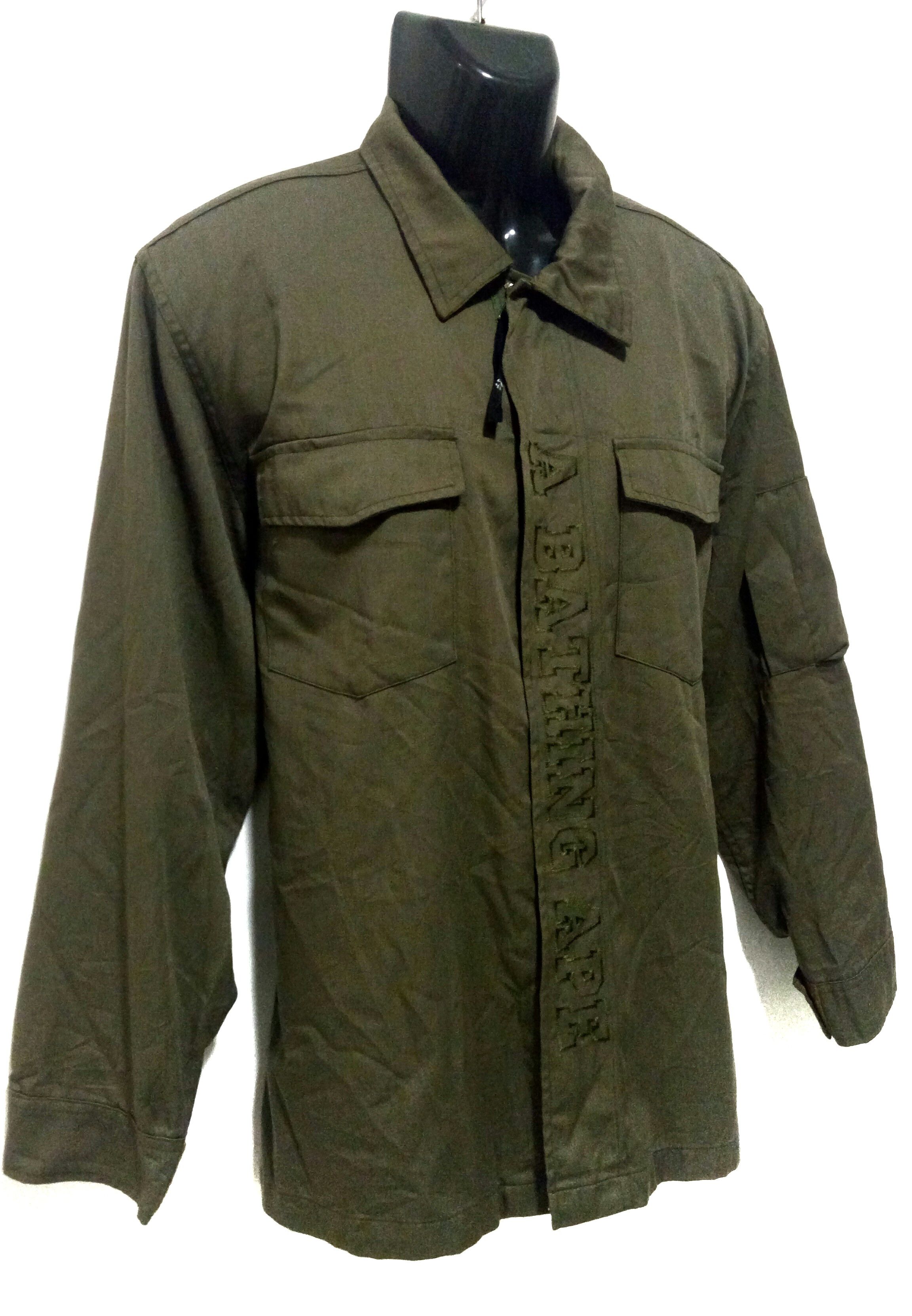 Bape Bathing ape embroidered big logo jacket BAPE general Size US L / EU 52-54 / 3 - 3 Thumbnail