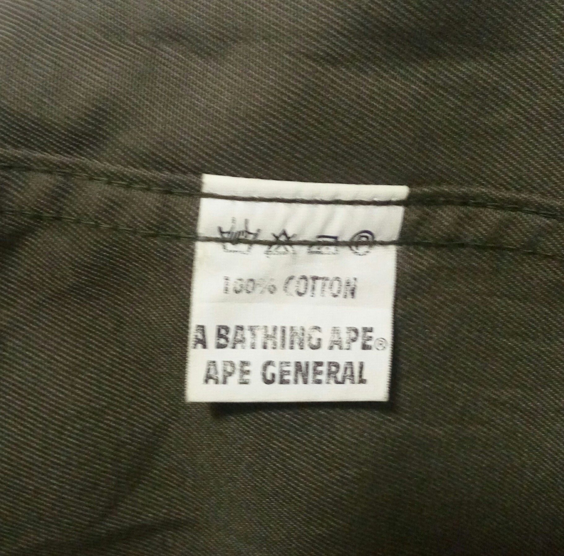 Bape Bathing ape embroidered big logo jacket BAPE general Size US L / EU 52-54 / 3 - 6 Thumbnail