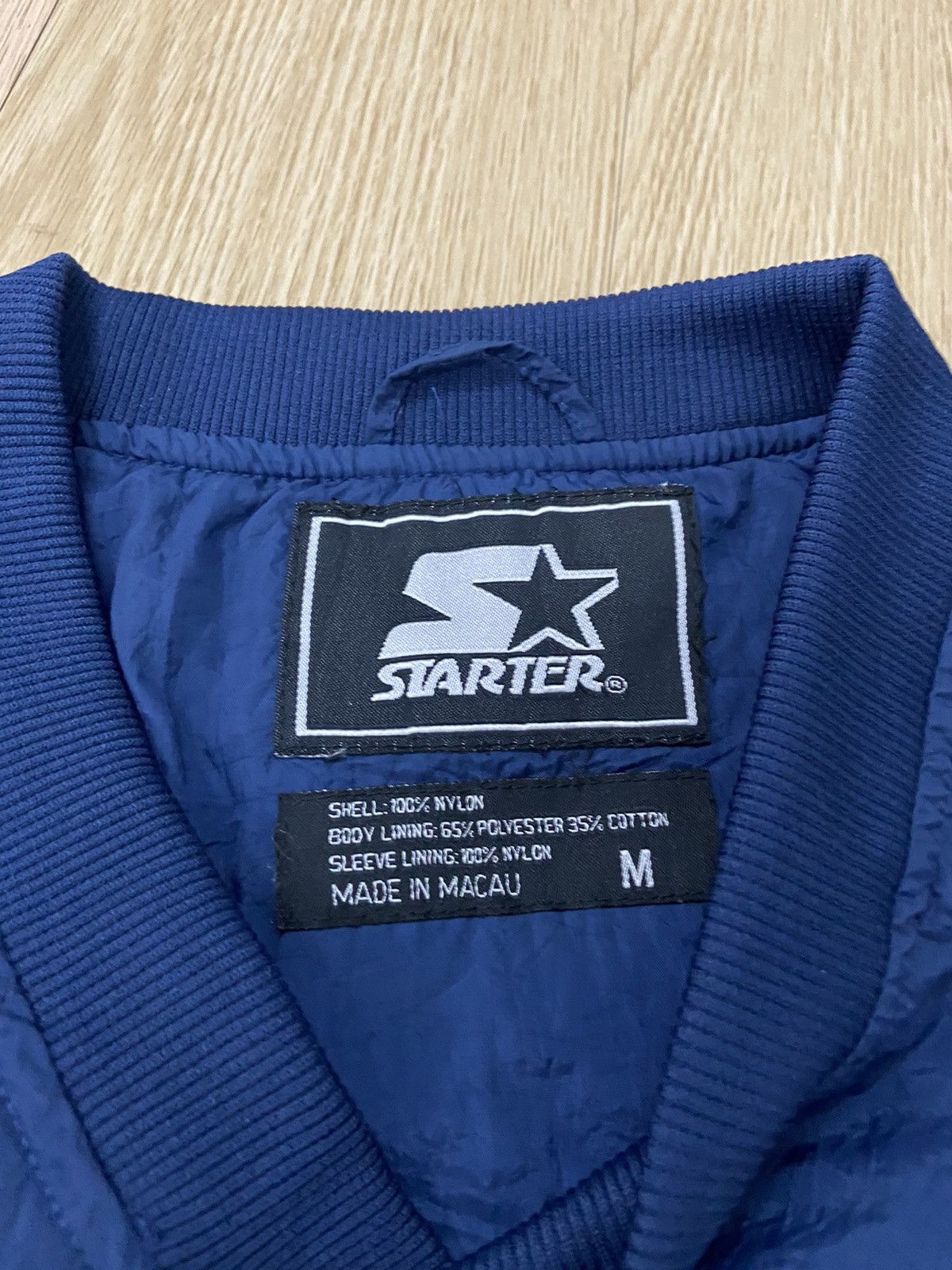 Starter Vintage 90’s Starter embroidered big logo jumper Size US M / EU 48-50 / 2 - 9 Thumbnail