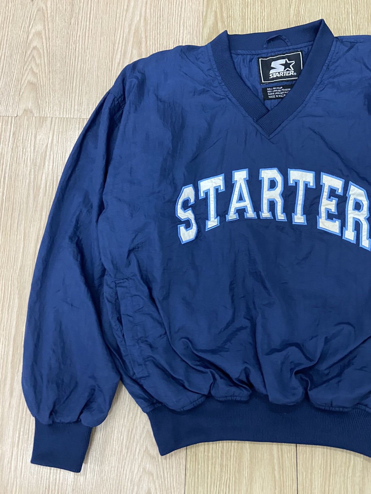 Starter Vintage 90’s Starter embroidered big logo jumper Size US M / EU 48-50 / 2 - 3 Thumbnail