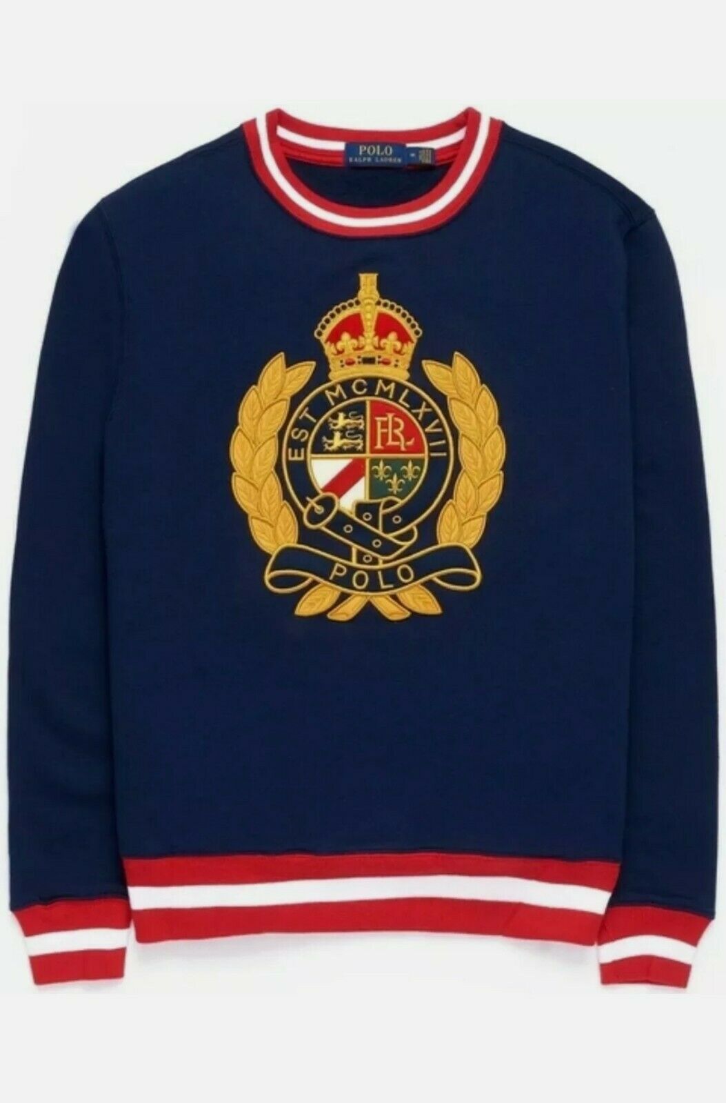Polo Ralph Lauren Polo Ralph Lauren Yale Crest Sweatshirt XXL Size US XXL / EU 58 / 5 - 2 Thumbnail