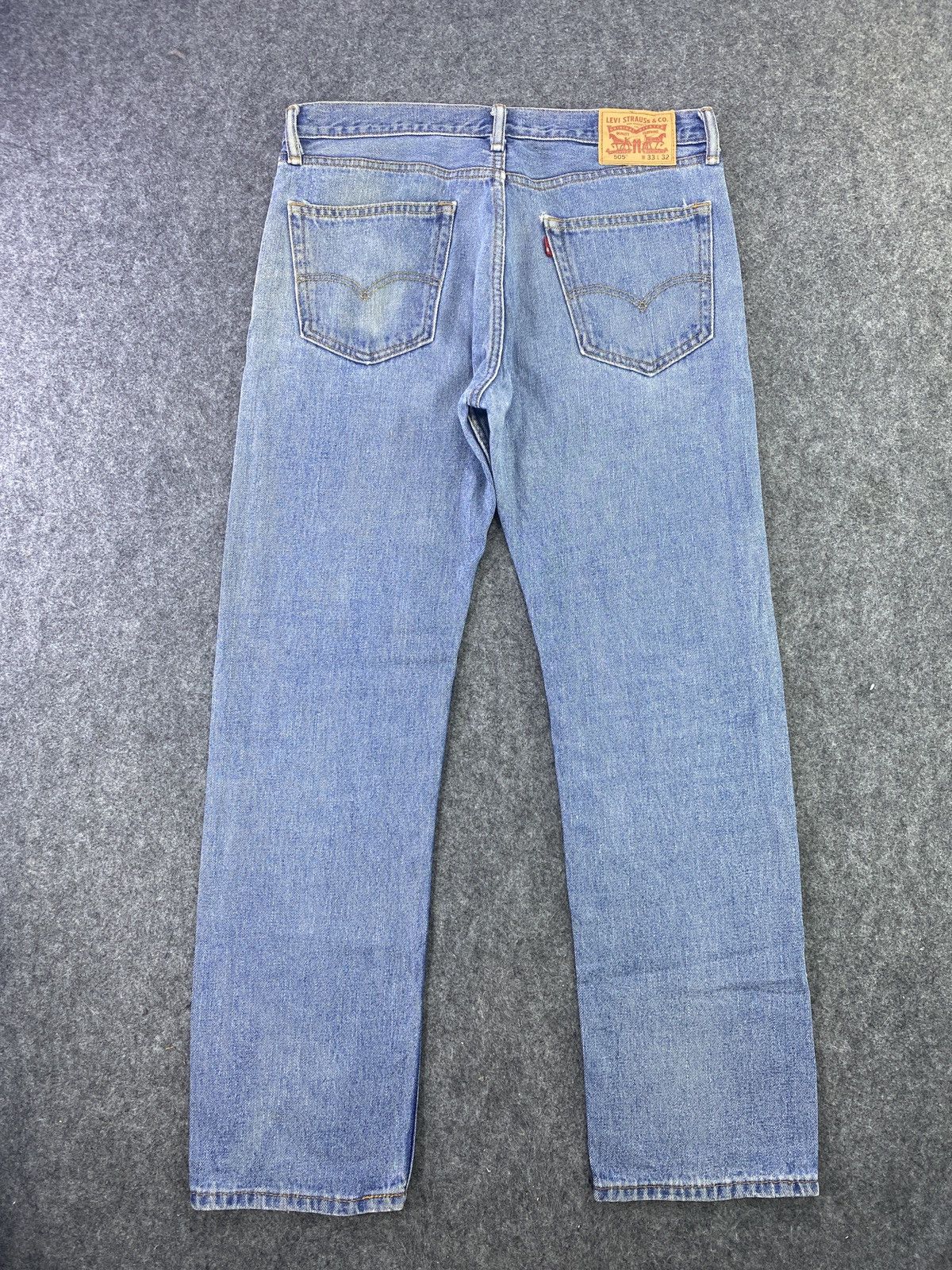 Levi's Vintage Levi's 505 Blue Wash Jeans- J642 Size US 35 - 2 Thumbnail