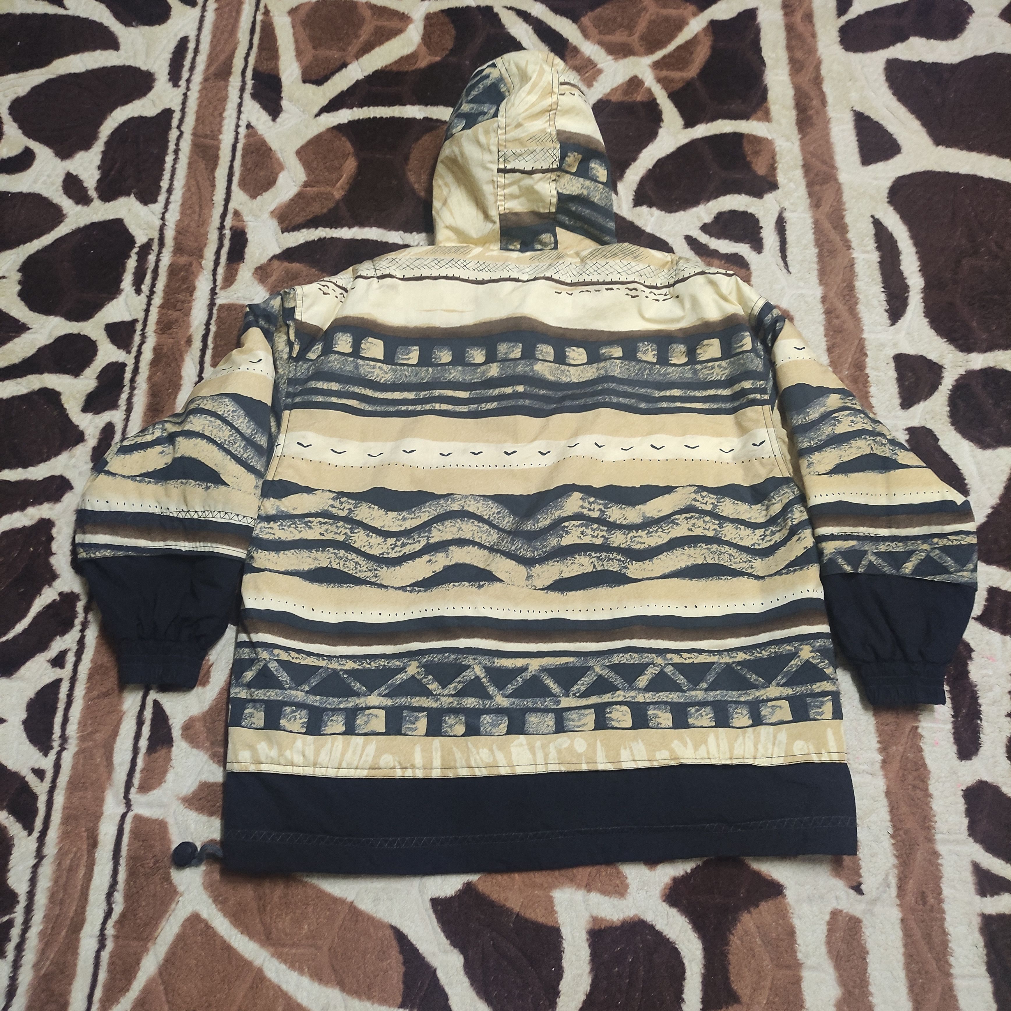 Japanese Brand Vtg Point Square Nature Design Hoodie Size US XL / EU 56 / 4 - 3 Thumbnail