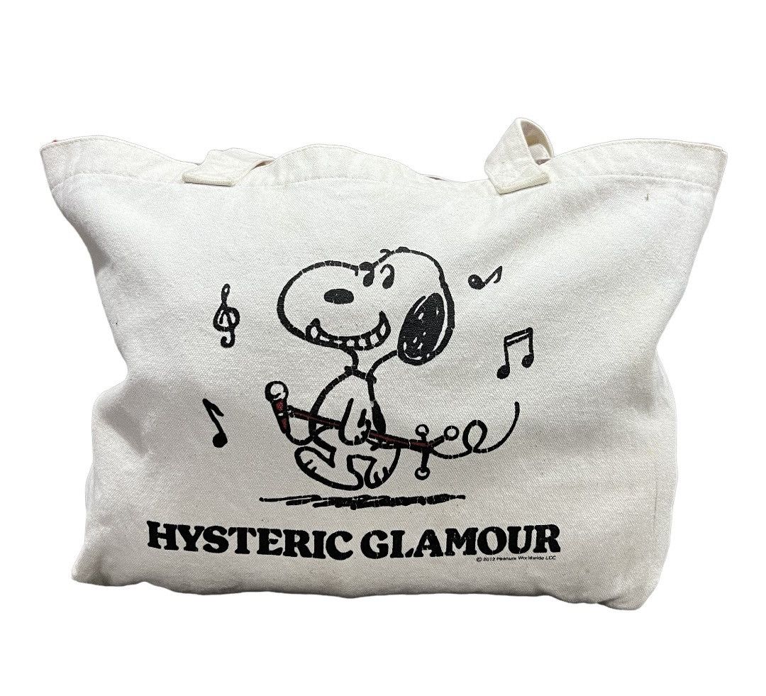 2012' Hysteric Glamour x Peanuts Canvas Totebag
