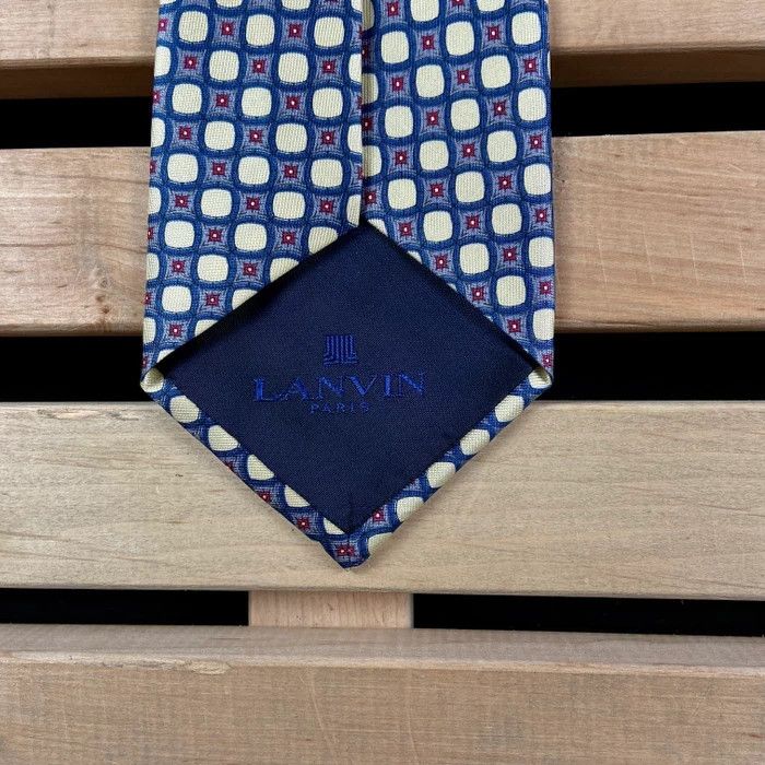 Lanvin Mens Tie Cravats Lanvin Paris Size ONE SIZE - 4 Thumbnail