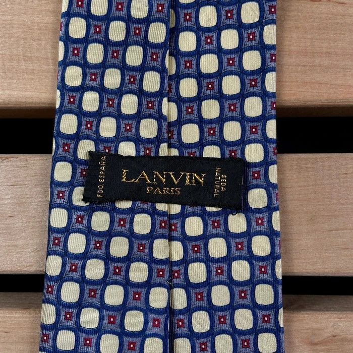 Lanvin Mens Tie Cravats Lanvin Paris Size ONE SIZE - 5 Thumbnail