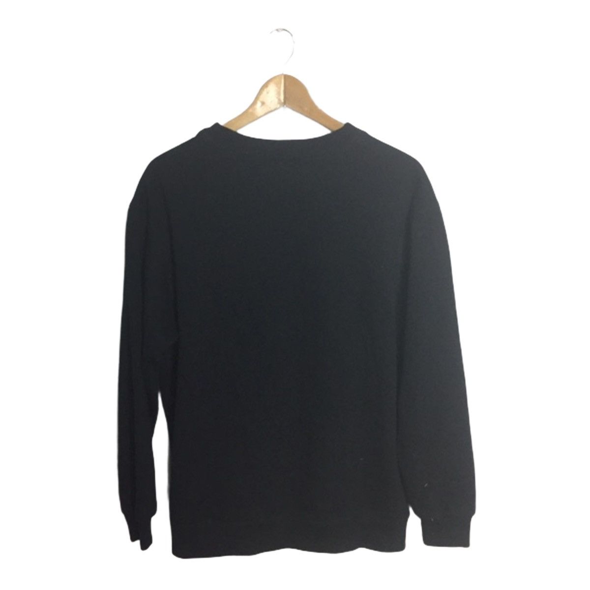 Japanese Brand Plain sweatshirt Japanese black color Size US M / EU 48-50 / 2 - 2 Thumbnail