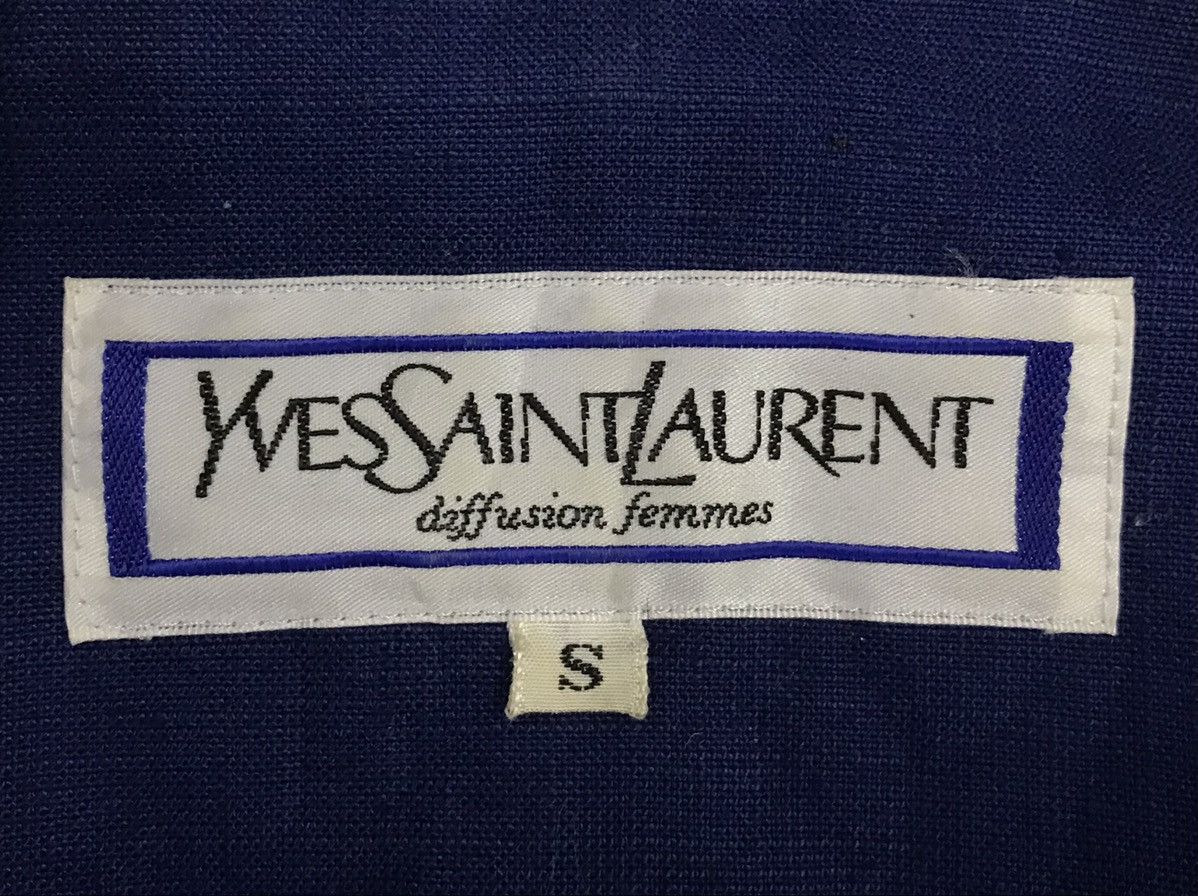 Yves Saint Laurent YVES SAINT LAURENT DIFFUSION FEMMES BLAZER Size M / US 6-8 / IT 42-44 - 7 Thumbnail