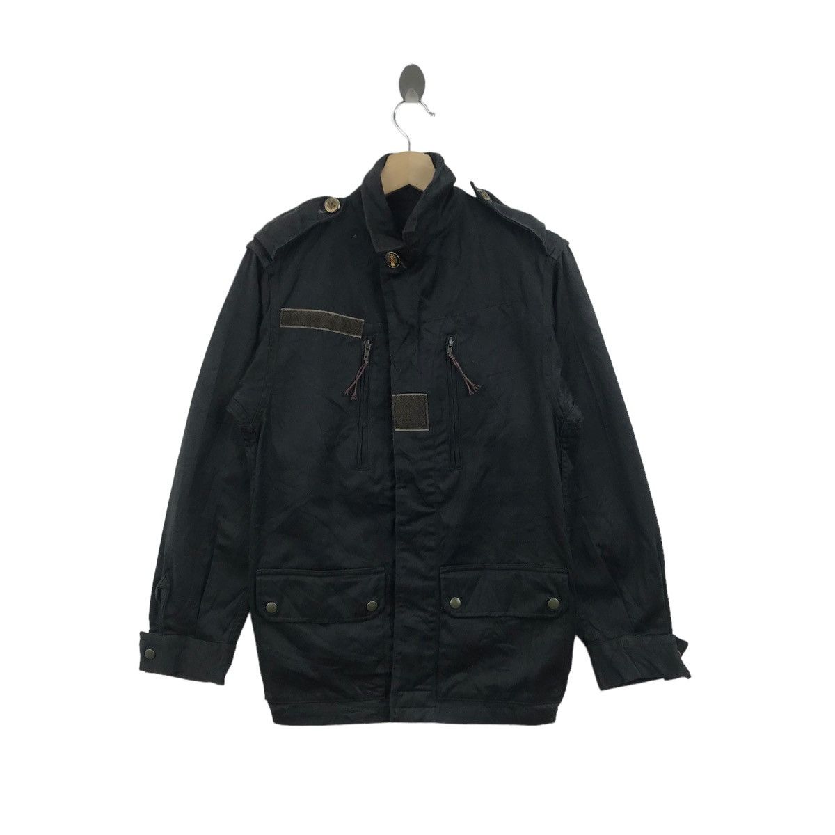 Vintage Vintage 80s Jacket Combat Tropical Military Style Jacket Size US S / EU 44-46 / 1 - 1 Thumbnail