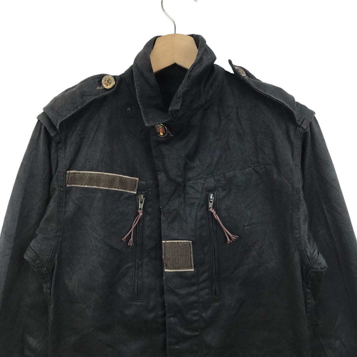 Vintage Vintage 80s Jacket Combat Tropical Military Style Jacket Size US S / EU 44-46 / 1 - 2 Thumbnail