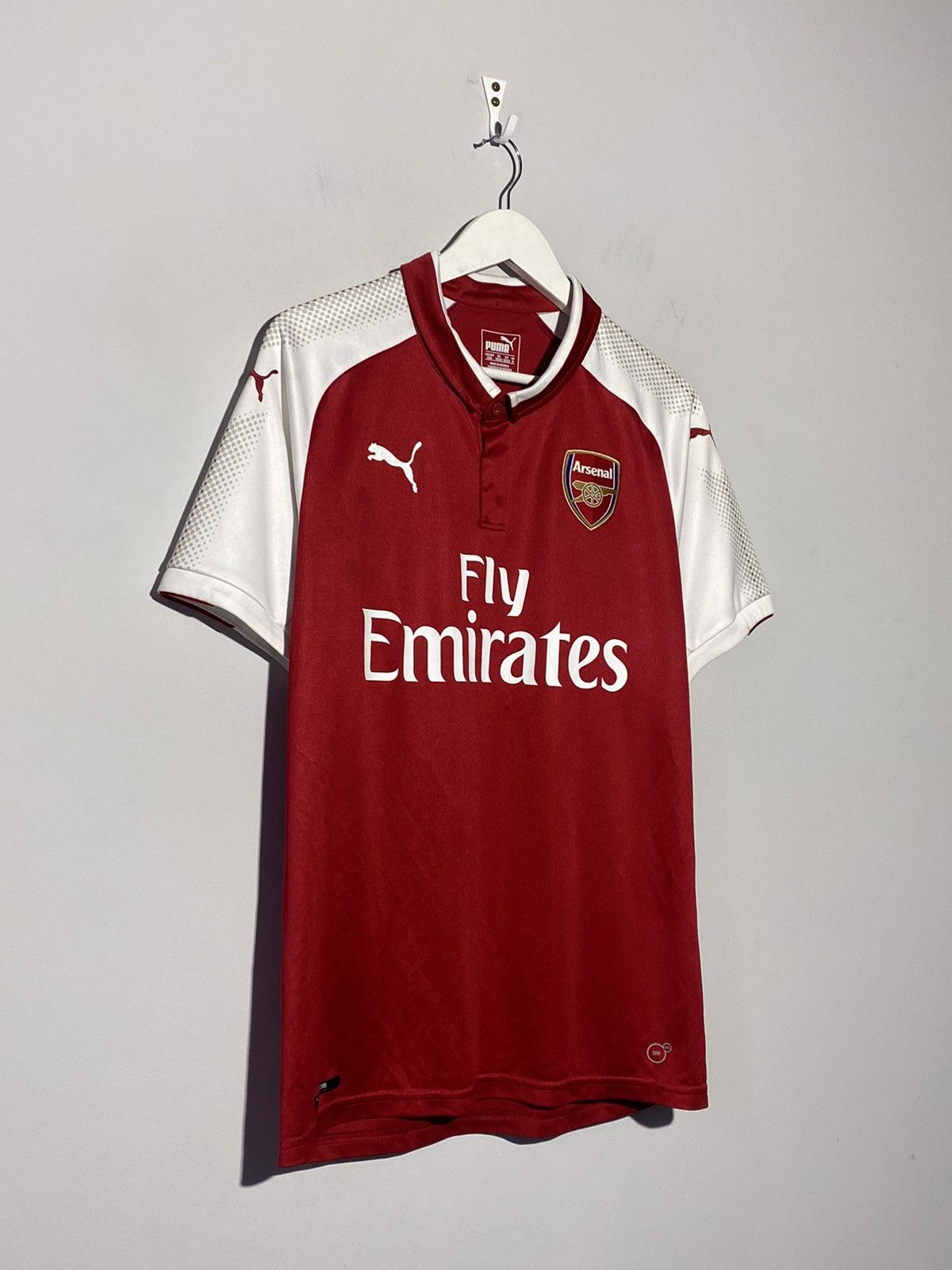 Puma Arsenal Puma 2017/18 Home Y2k Blokecore Style Football shirt Size US M / EU 48-50 / 2 - 2 Thumbnail