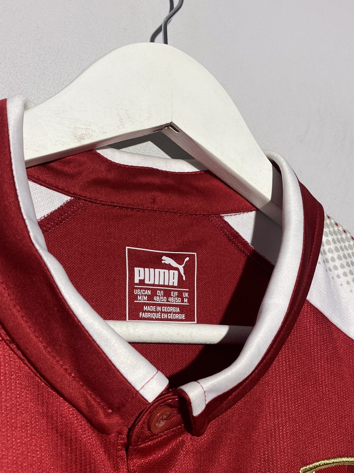Puma Arsenal Puma 2017/18 Home Y2k Blokecore Style Football shirt Size US M / EU 48-50 / 2 - 7 Thumbnail