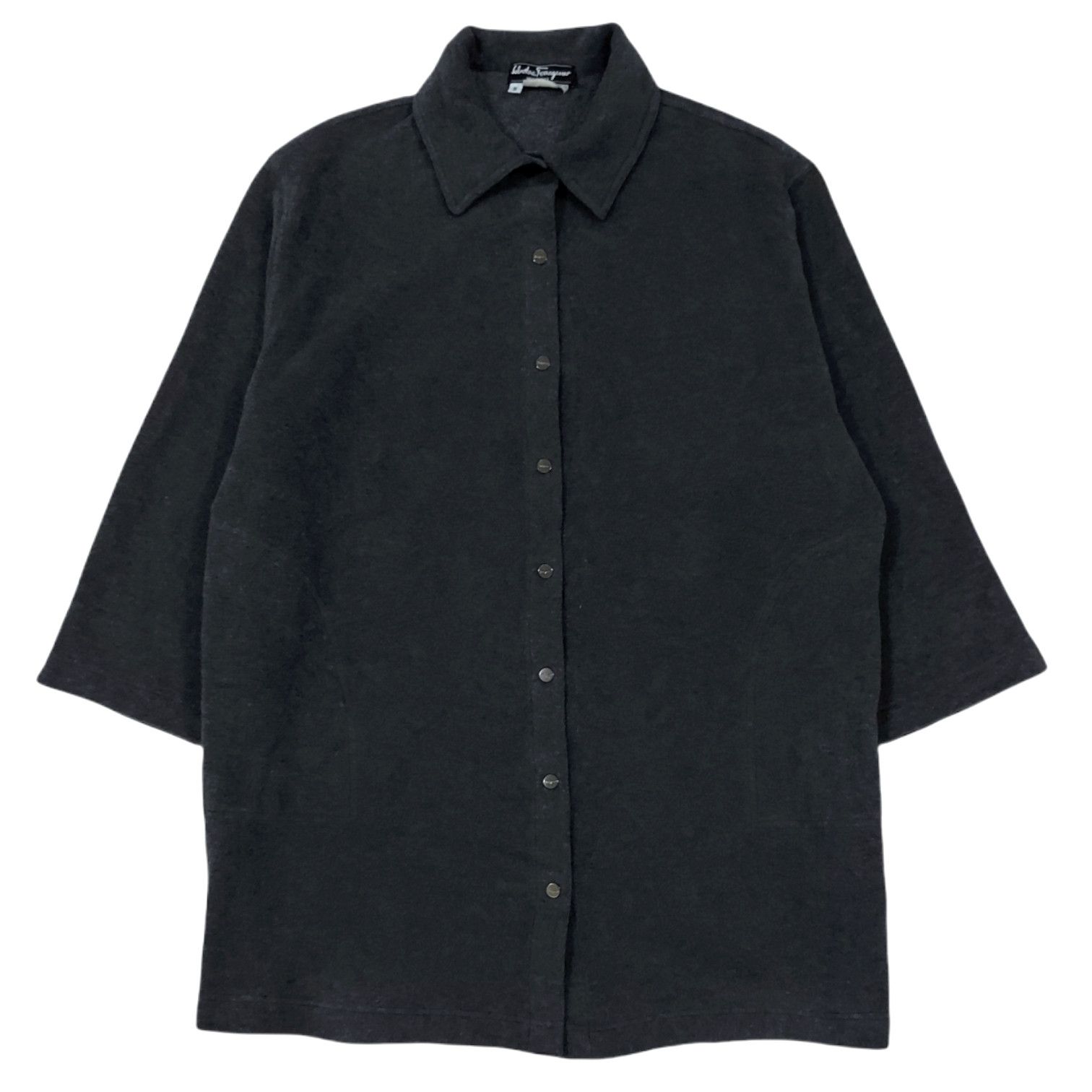 Designer × Salvatore Ferragamo RARE! SALVATORE FERRAGAMO MADE IN ITALY FLEECE Size US S / EU 44-46 / 1 - 1 Thumbnail