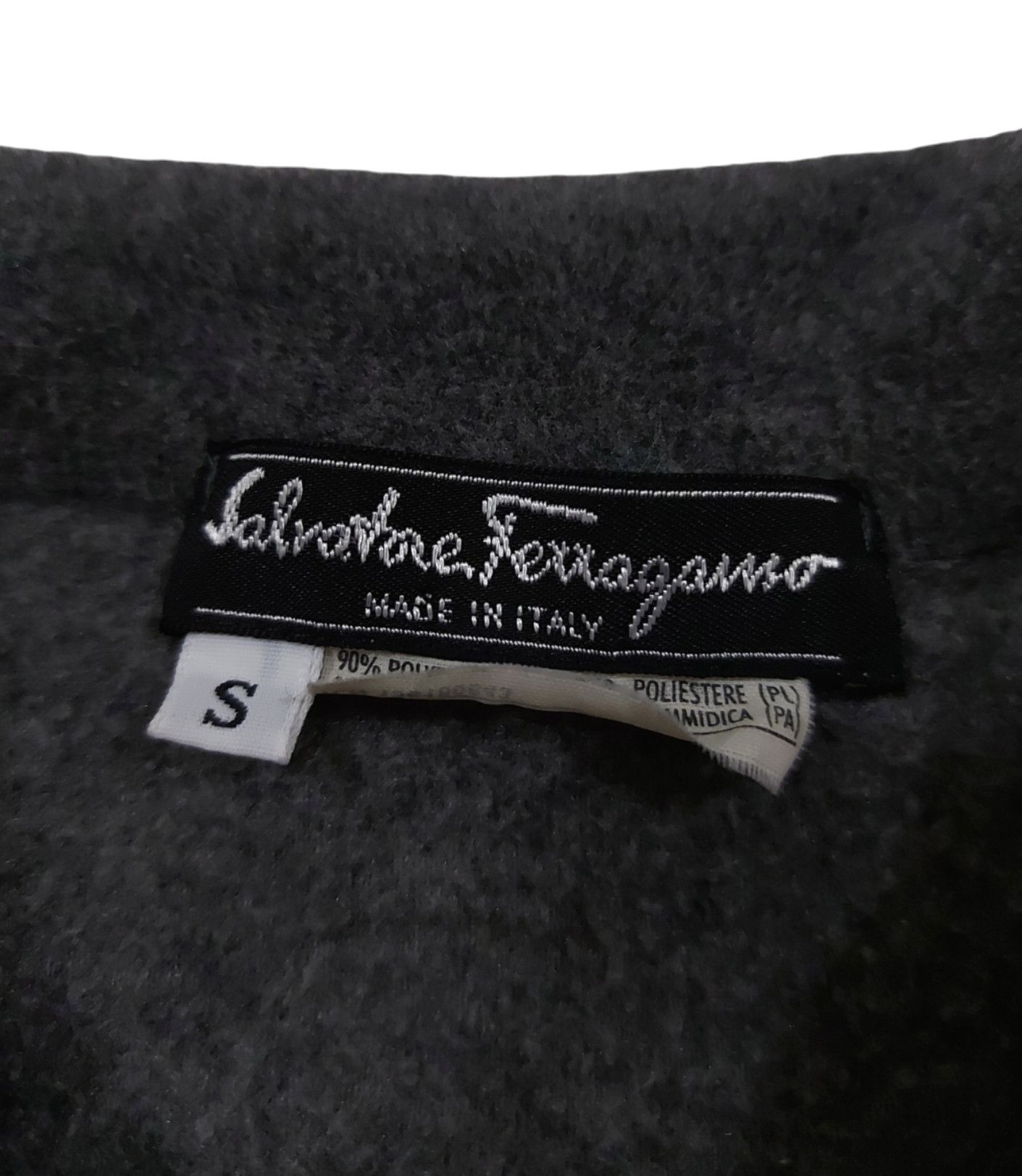Designer × Salvatore Ferragamo RARE! SALVATORE FERRAGAMO MADE IN ITALY FLEECE Size US S / EU 44-46 / 1 - 7 Thumbnail