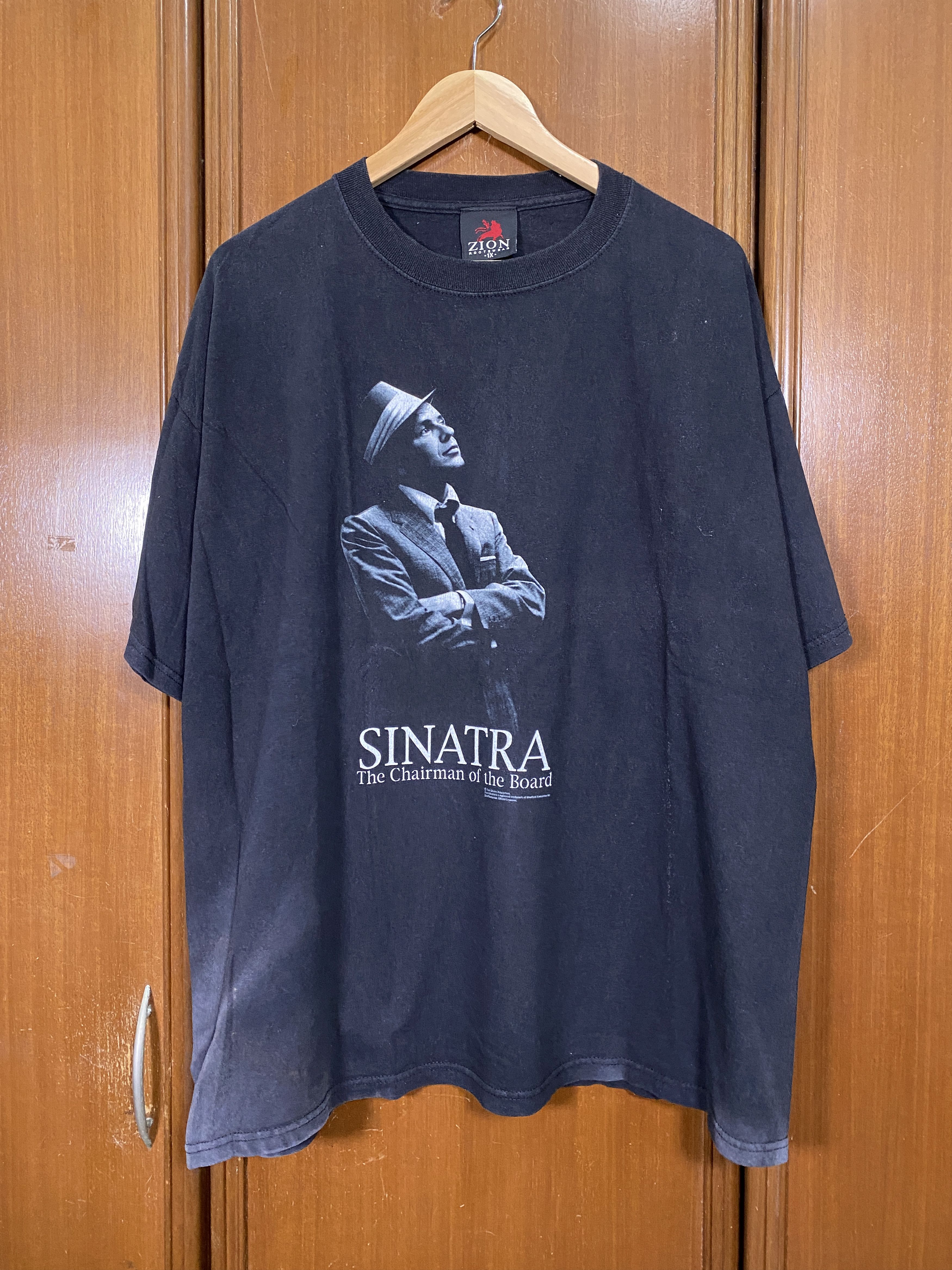 Rap Tees × Vintage Vintage Frank Sinatra Jazz Musician Tee Size US XL / EU 56 / 4 - 1 Thumbnail