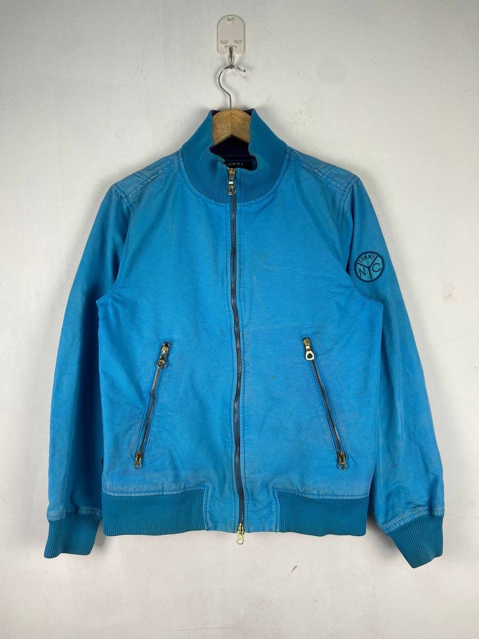 Tommy Hilfiger Vintage Tommy Hilfiger NYC USA Denim Workwear Jacket Size US L / EU 52-54 / 3 - 4 Thumbnail