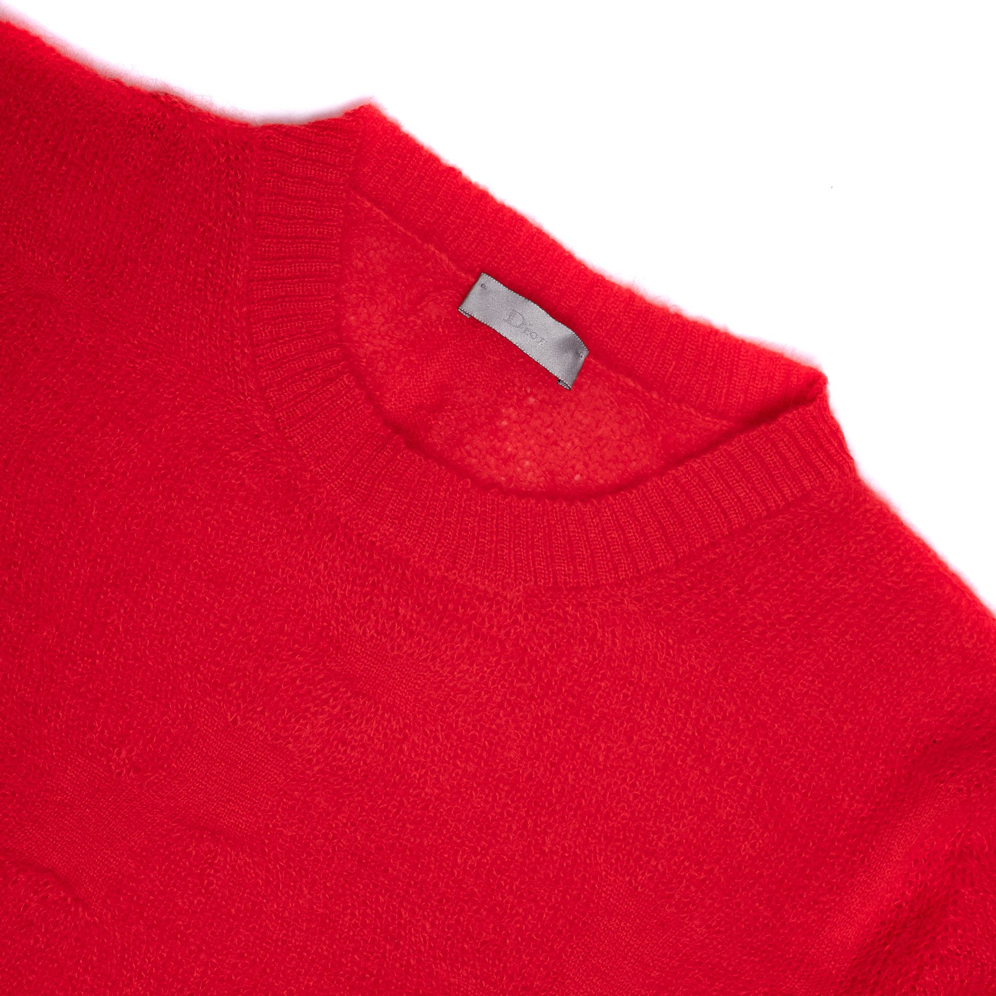 Dior AW2007 "Navigate" Mohair Sweater Size US S / EU 44-46 / 1 - 3 Thumbnail
