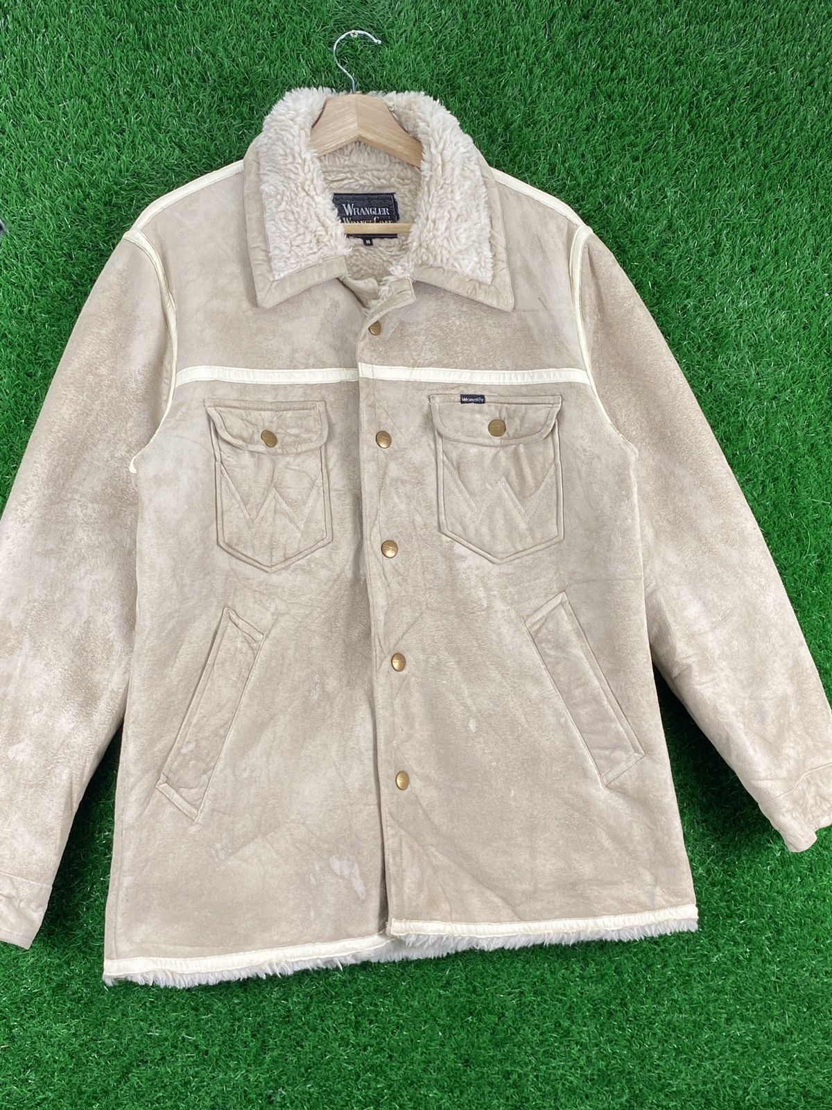 Moleskine × Vintage × Wrangler Vintage Wrangler Moleskine Jacket Size US M / EU 48-50 / 2 - 8 Thumbnail