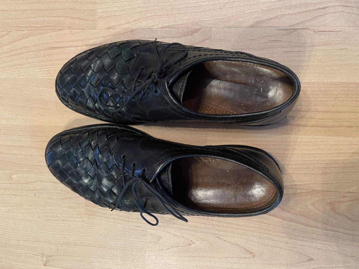 Handmade × Vintage Sioux vintage 90s Bottega esthetic real leather shoes Size US 8.5 / EU 41-42 - 5 Thumbnail