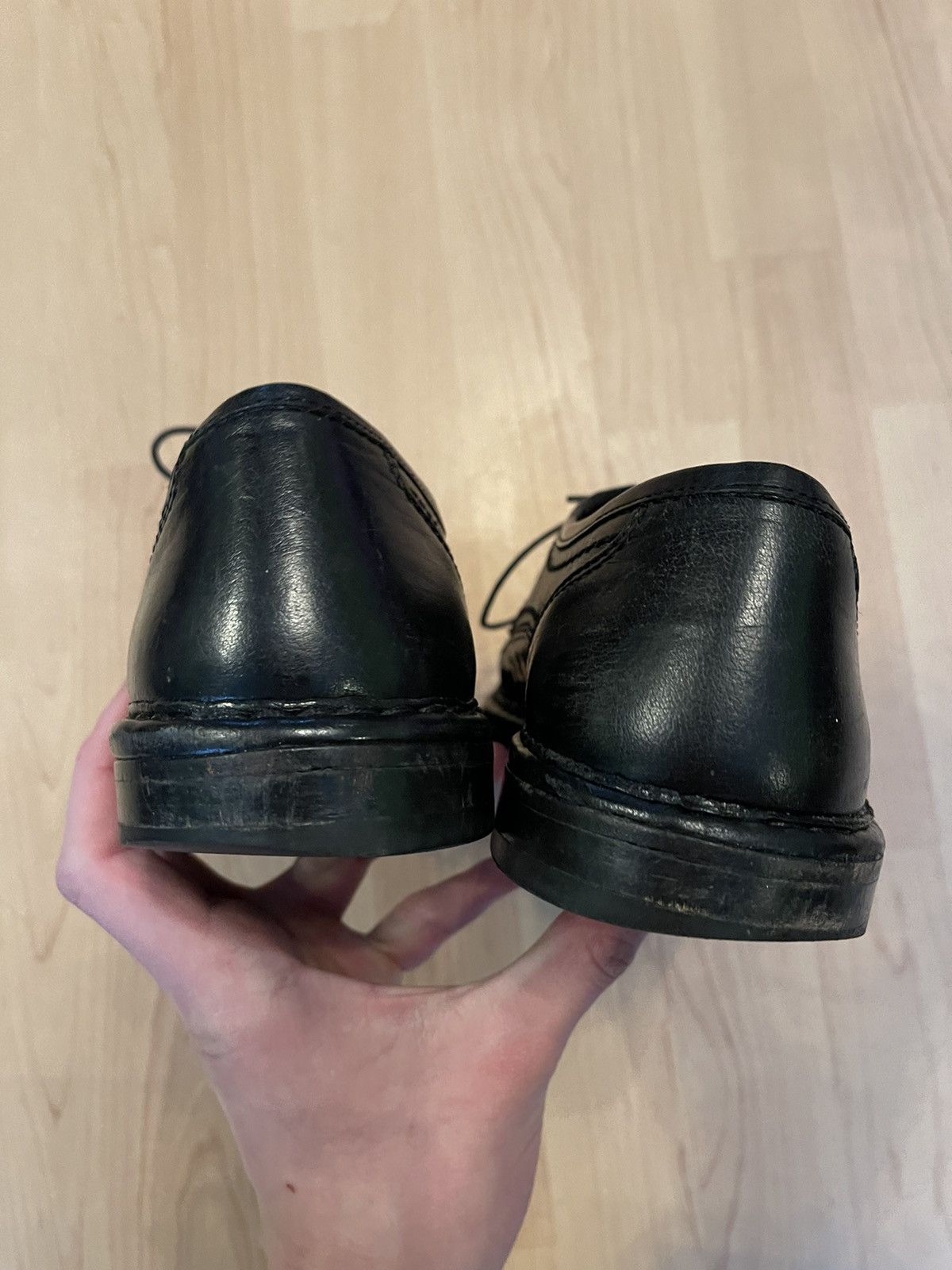 Handmade × Vintage Sioux vintage 90s Bottega esthetic real leather shoes Size US 8.5 / EU 41-42 - 8 Thumbnail