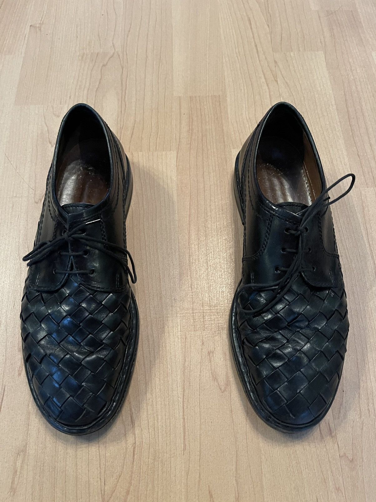 Handmade × Vintage Sioux vintage 90s Bottega esthetic real leather shoes Size US 8.5 / EU 41-42 - 2 Thumbnail
