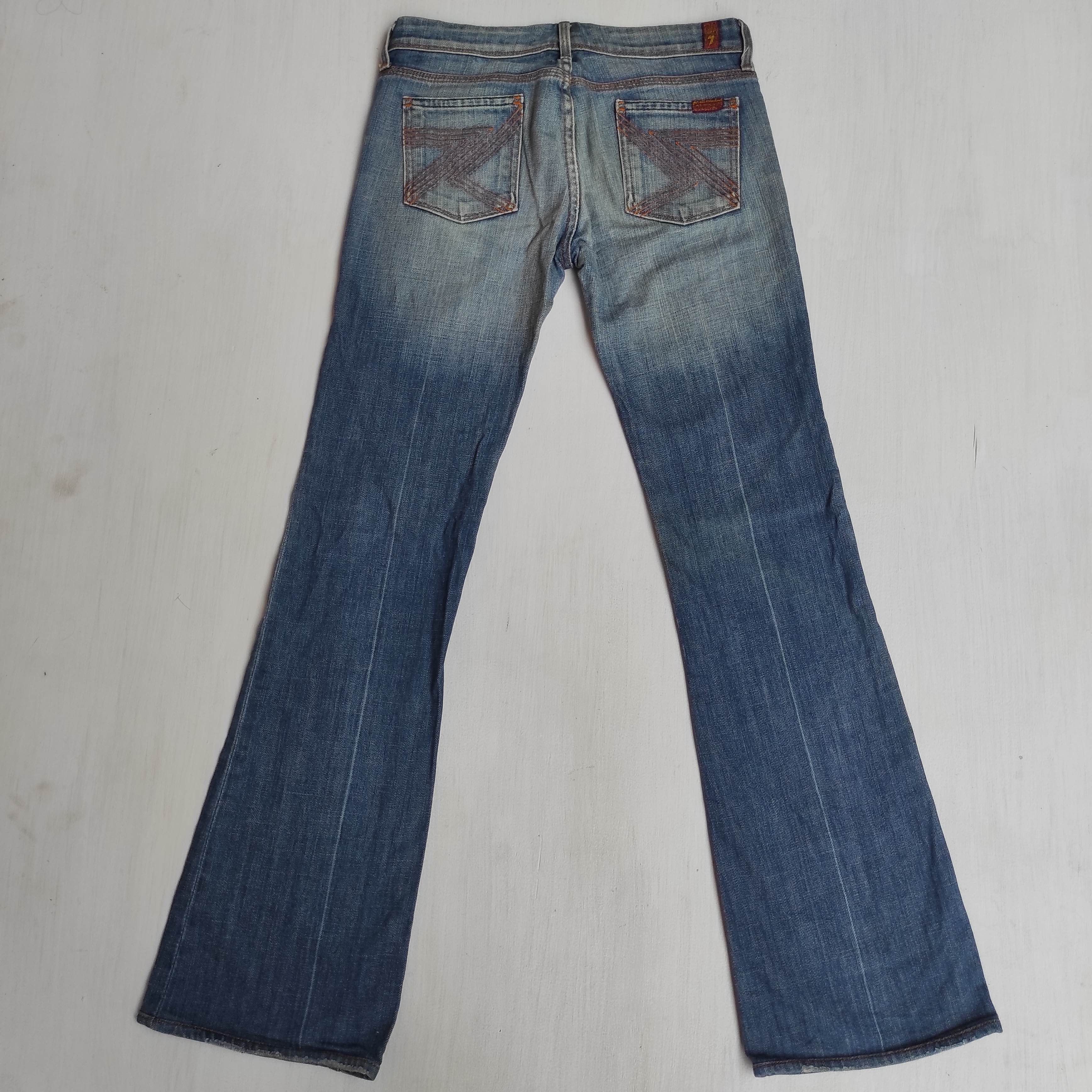 7 For All Mankind Flare Jeans 7 FOR ALL MANKIND low rise Bootcut Denim Size 26" / US 2 / IT 38 - 13 Thumbnail