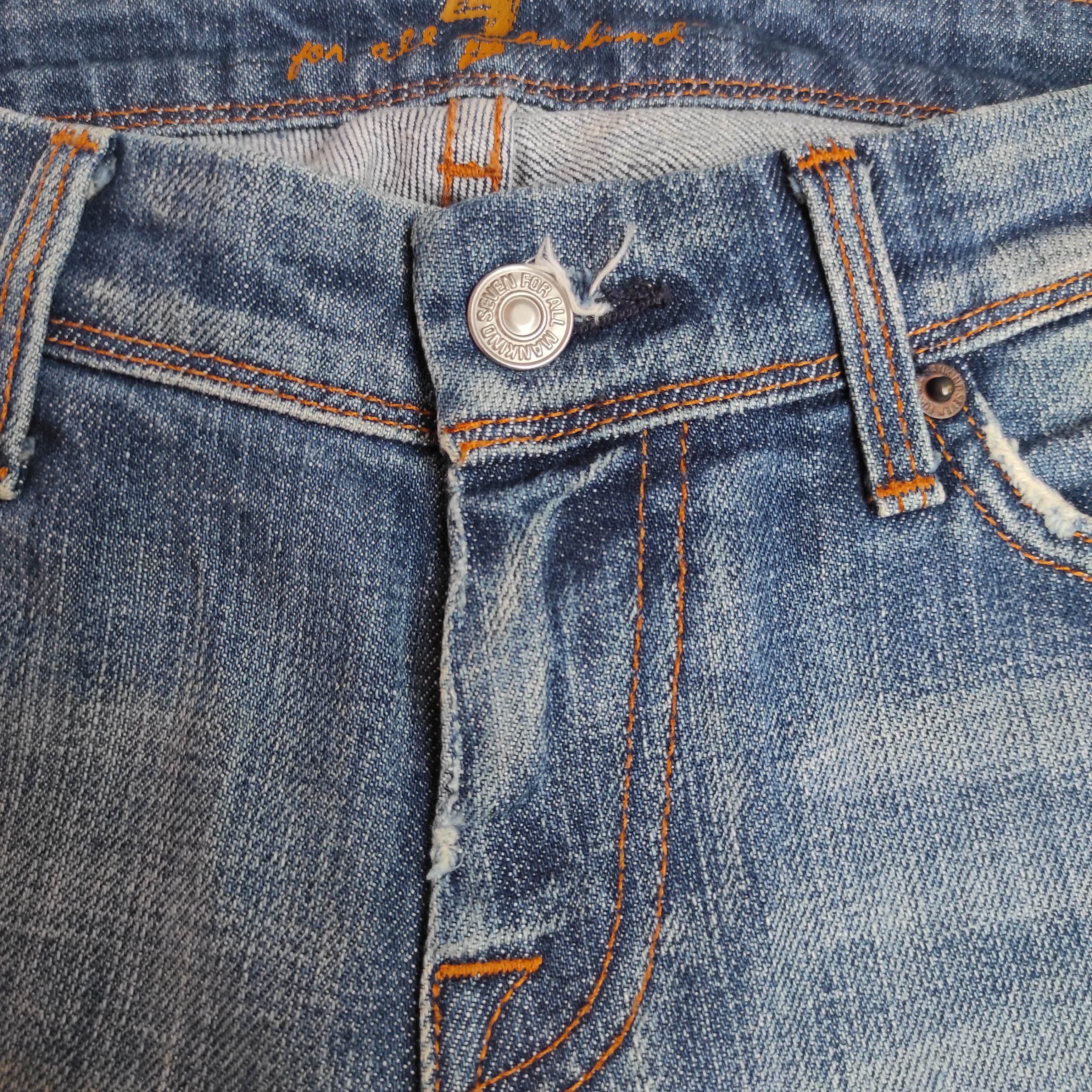 7 For All Mankind Flare Jeans 7 FOR ALL MANKIND low rise Bootcut Denim Size 26" / US 2 / IT 38 - 7 Thumbnail