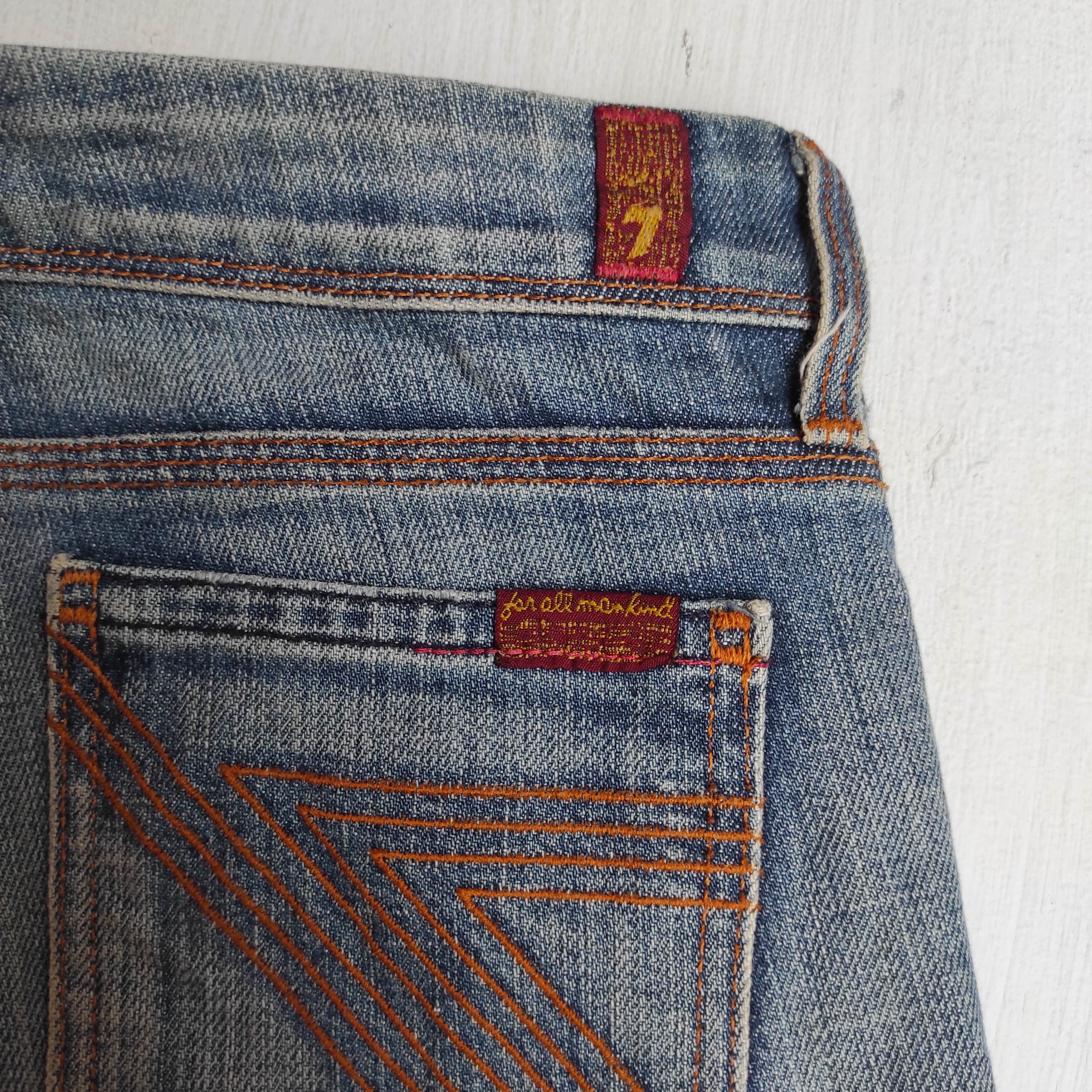 7 For All Mankind Flare Jeans 7 FOR ALL MANKIND low rise Bootcut Denim Size 26" / US 2 / IT 38 - 15 Thumbnail