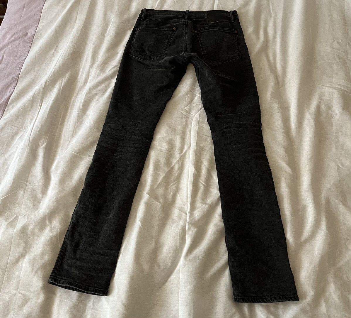 Acne Studios ACNE STUDIOS MAX USED BLACK JEANS 29x32 Size US 29 - 2 Thumbnail