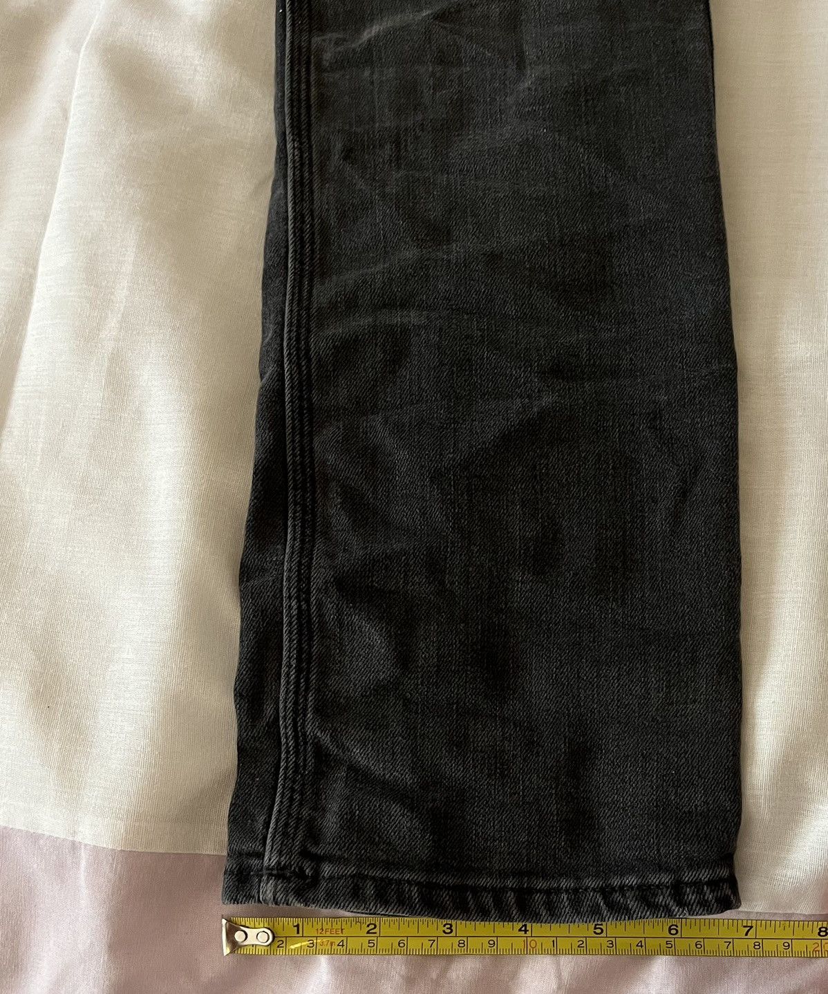 Acne Studios ACNE STUDIOS MAX USED BLACK JEANS 29x32 Size US 29 - 5 Thumbnail