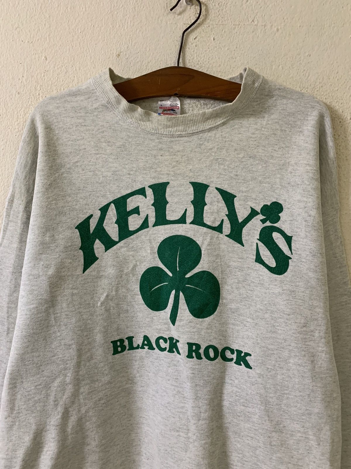 Fruit Of The Loom Vintage 90s Fruit Of The Loom Kelly’s Black Rock Sweatshirt Size US L / EU 52-54 / 3 - 4 Thumbnail