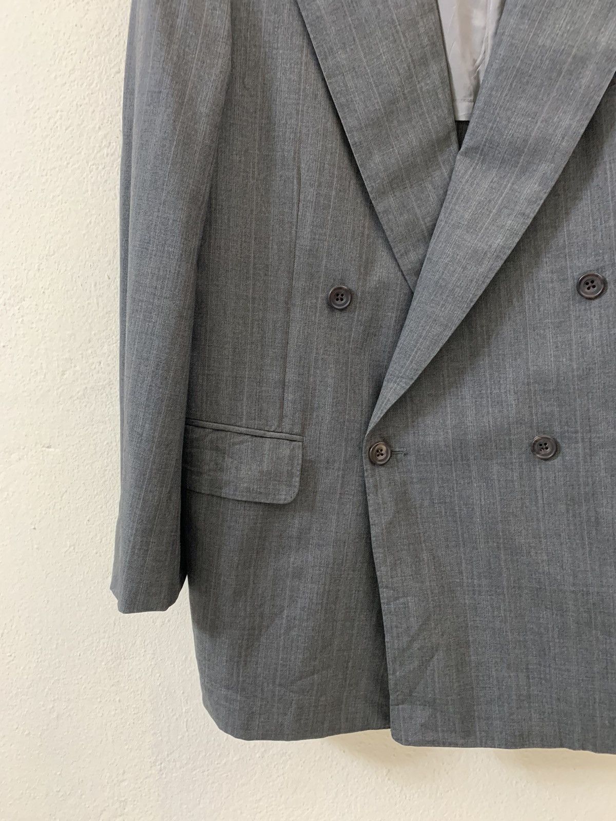 Burberry Burberrys’ Double Breast Blazer Size US L / EU 52-54 / 3 - 3 Thumbnail