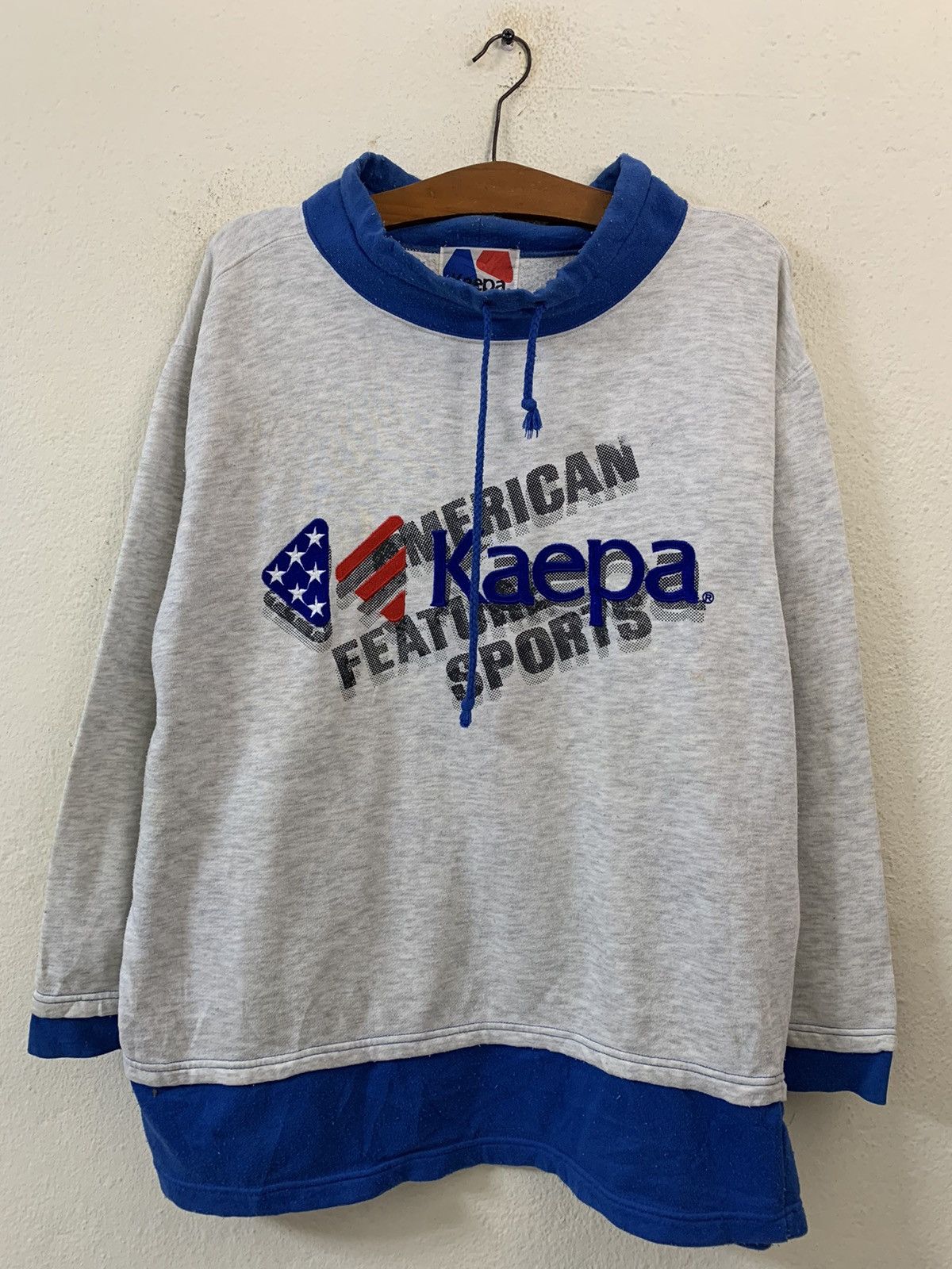 Japanese Brand Kaepa Big Logo Sweater Size US M / EU 48-50 / 2 - 1 Thumbnail