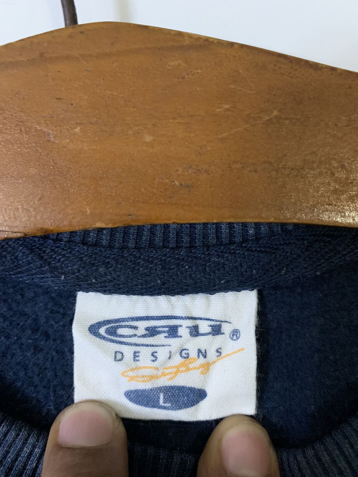 Japanese Brand Cru Design Cool Rider Utilities Sweatshirt Size US L / EU 52-54 / 3 - 5 Thumbnail