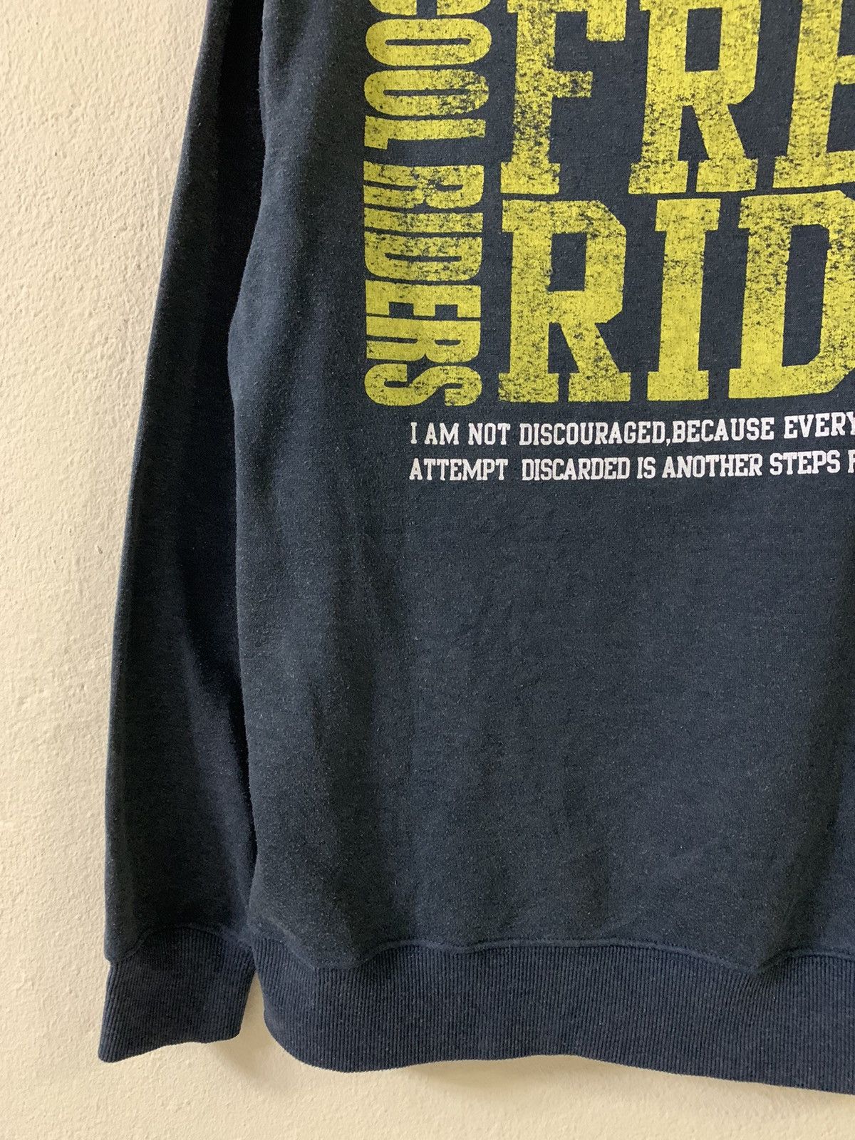 Japanese Brand Cru Design Cool Rider Utilities Sweatshirt Size US L / EU 52-54 / 3 - 9 Thumbnail