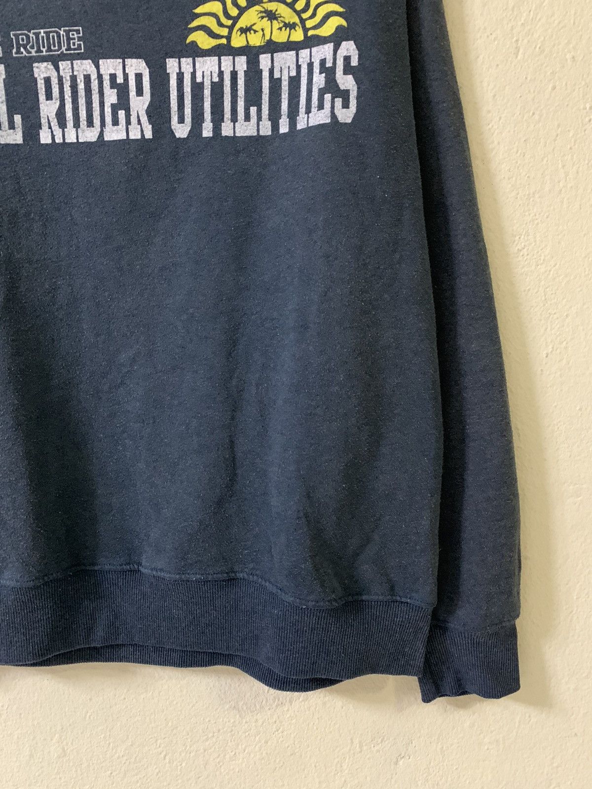 Japanese Brand Cru Design Cool Rider Utilities Sweatshirt Size US L / EU 52-54 / 3 - 2 Thumbnail