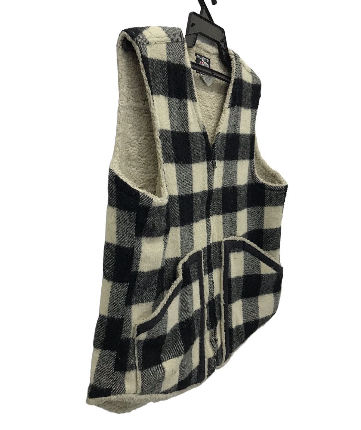 Vintage JOHNSON WOOLEN MILLS HANDMADE IN VERMONT USA JACKET VEST Size US M / EU 48-50 / 2 - 5 Thumbnail