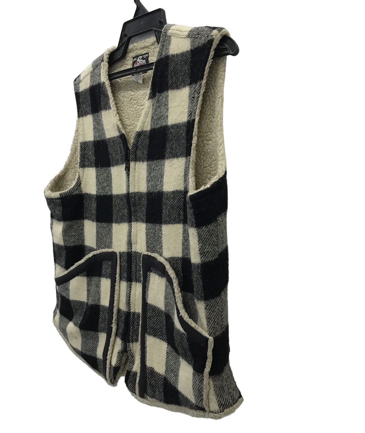 Vintage JOHNSON WOOLEN MILLS HANDMADE IN VERMONT USA JACKET VEST Size US M / EU 48-50 / 2 - 4 Thumbnail