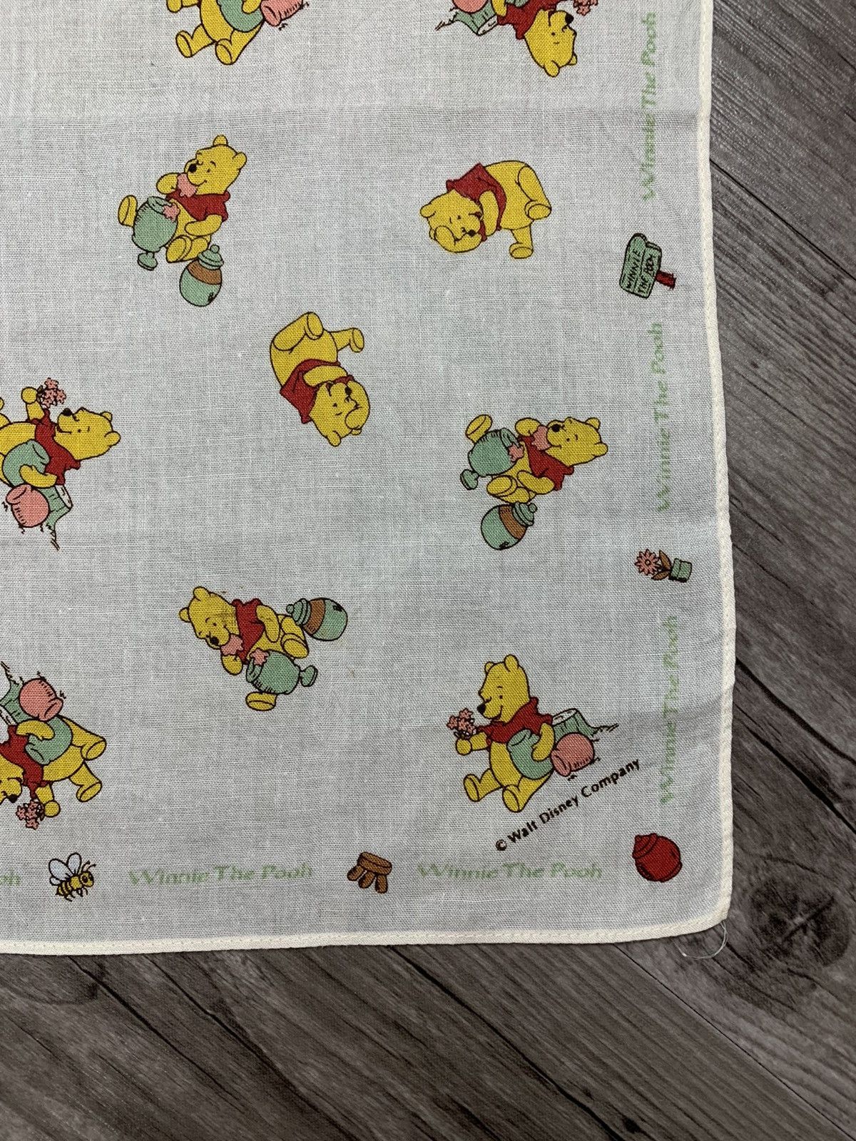 Disney Winnie The Pooh Handkerchief Pocketsquares Neckerchief Size ONE SIZE - 3 Thumbnail