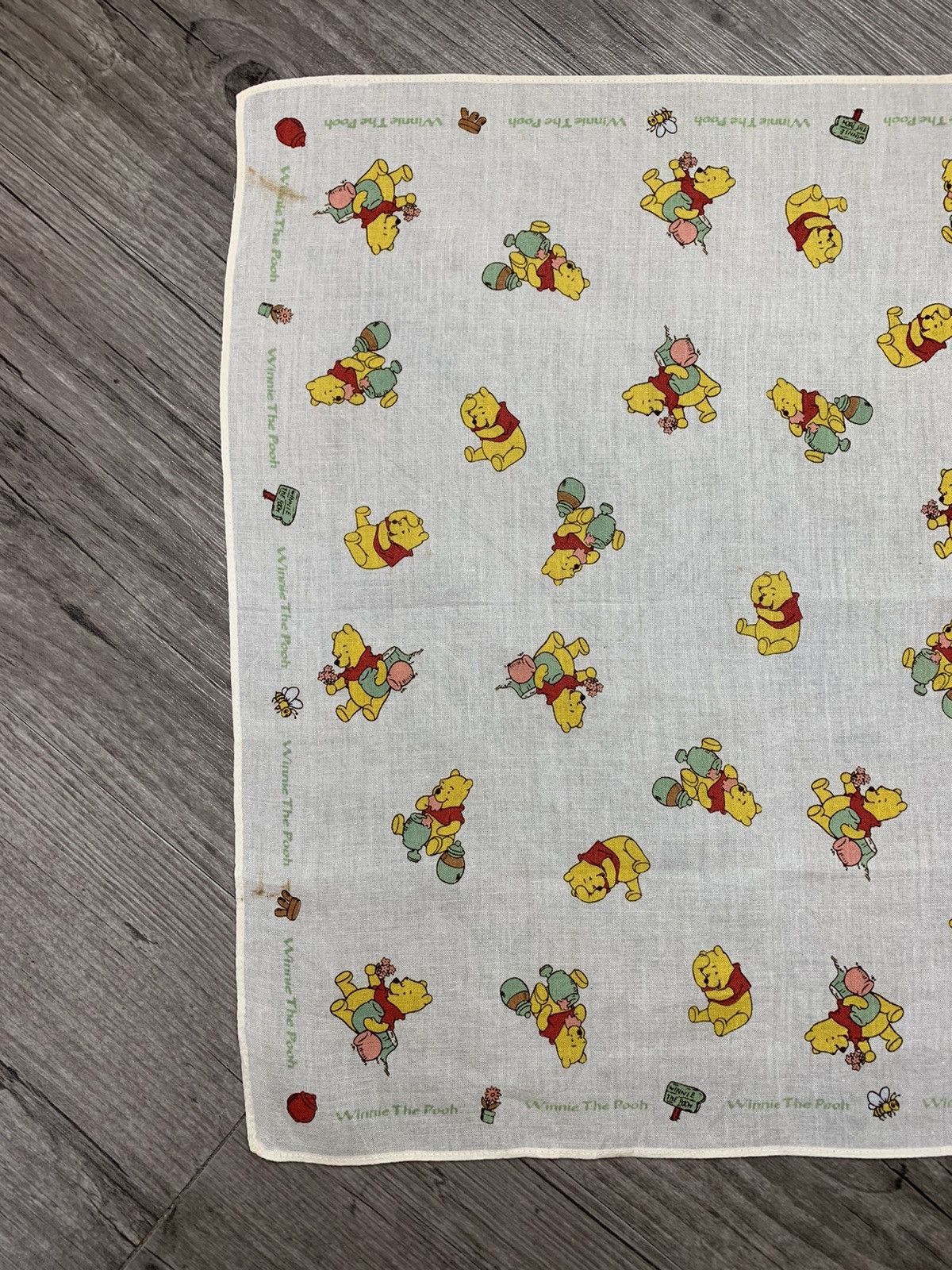 Disney Winnie The Pooh Handkerchief Pocketsquares Neckerchief Size ONE SIZE - 4 Thumbnail