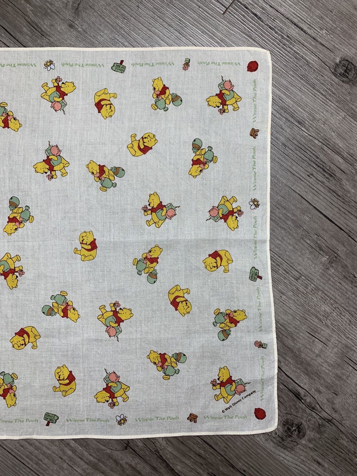 Disney Winnie The Pooh Handkerchief Pocketsquares Neckerchief Size ONE SIZE - 2 Thumbnail