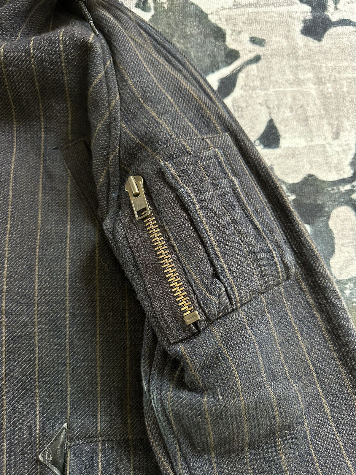 Japanese Brand FALL/WINTER 02-03 Revolver parka heavy denim coat Size US M / EU 48-50 / 2 - 13 Thumbnail