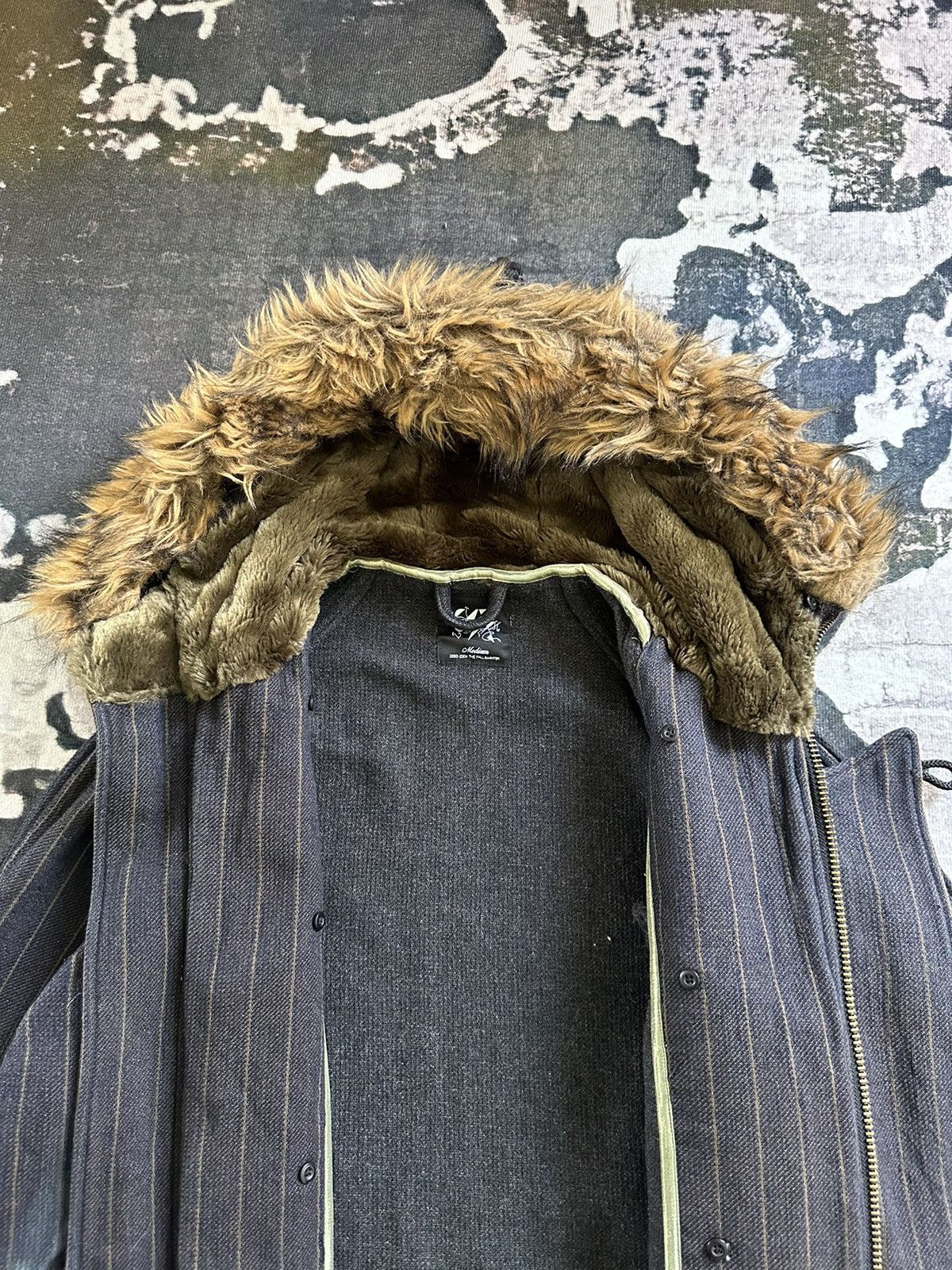 Japanese Brand FALL/WINTER 02-03 Revolver parka heavy denim coat Size US M / EU 48-50 / 2 - 8 Thumbnail