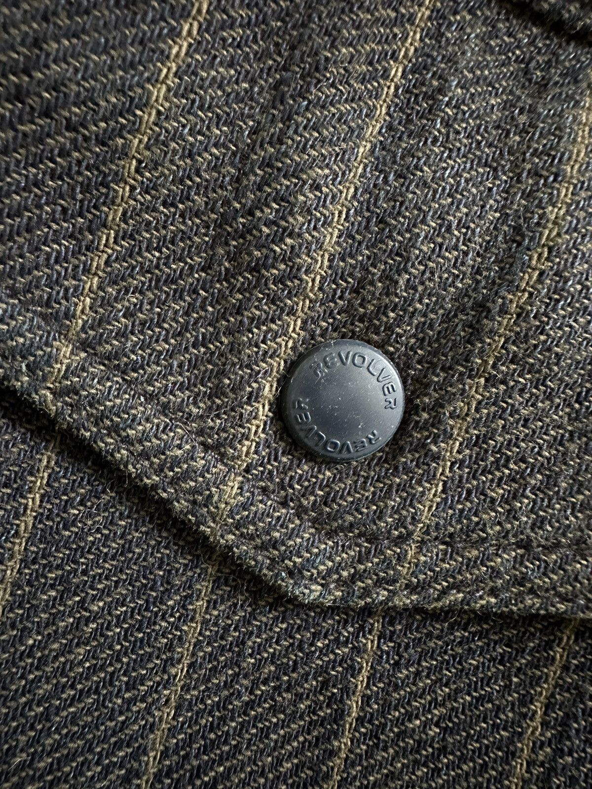 Japanese Brand FALL/WINTER 02-03 Revolver parka heavy denim coat Size US M / EU 48-50 / 2 - 11 Thumbnail
