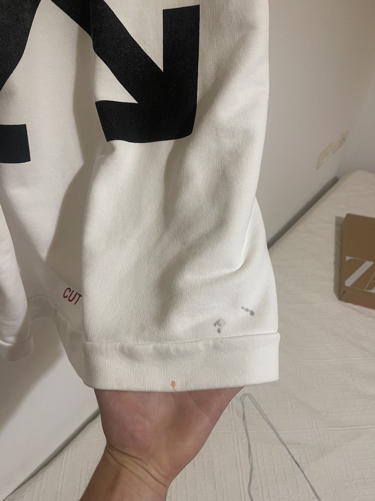 Off-White Off white Caravaggio hoodie Size US L / EU 52-54 / 3 - 7 Thumbnail