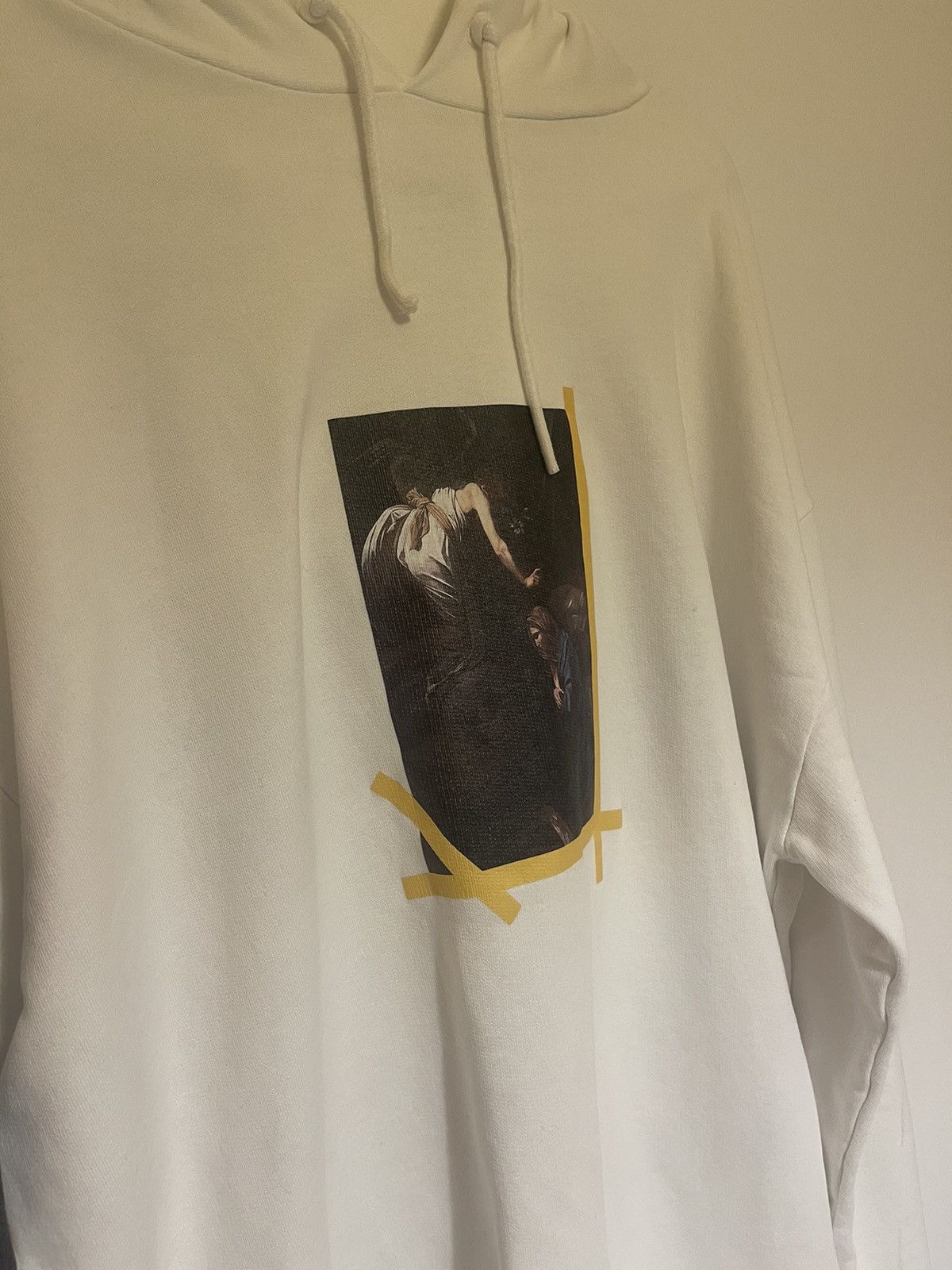 Off-White Off white Caravaggio hoodie Size US L / EU 52-54 / 3 - 8 Thumbnail