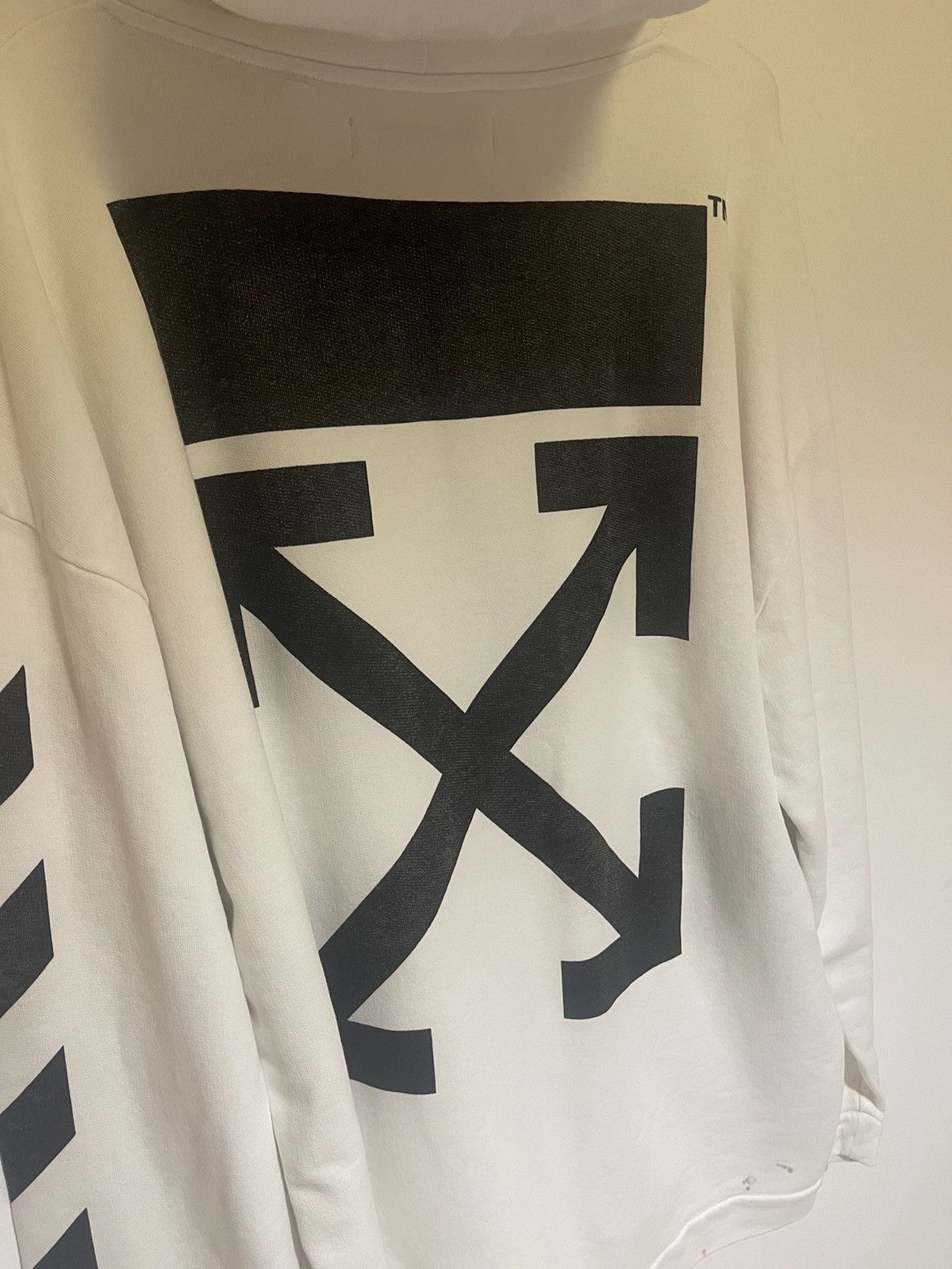 Off-White Off white Caravaggio hoodie Size US L / EU 52-54 / 3 - 10 Thumbnail