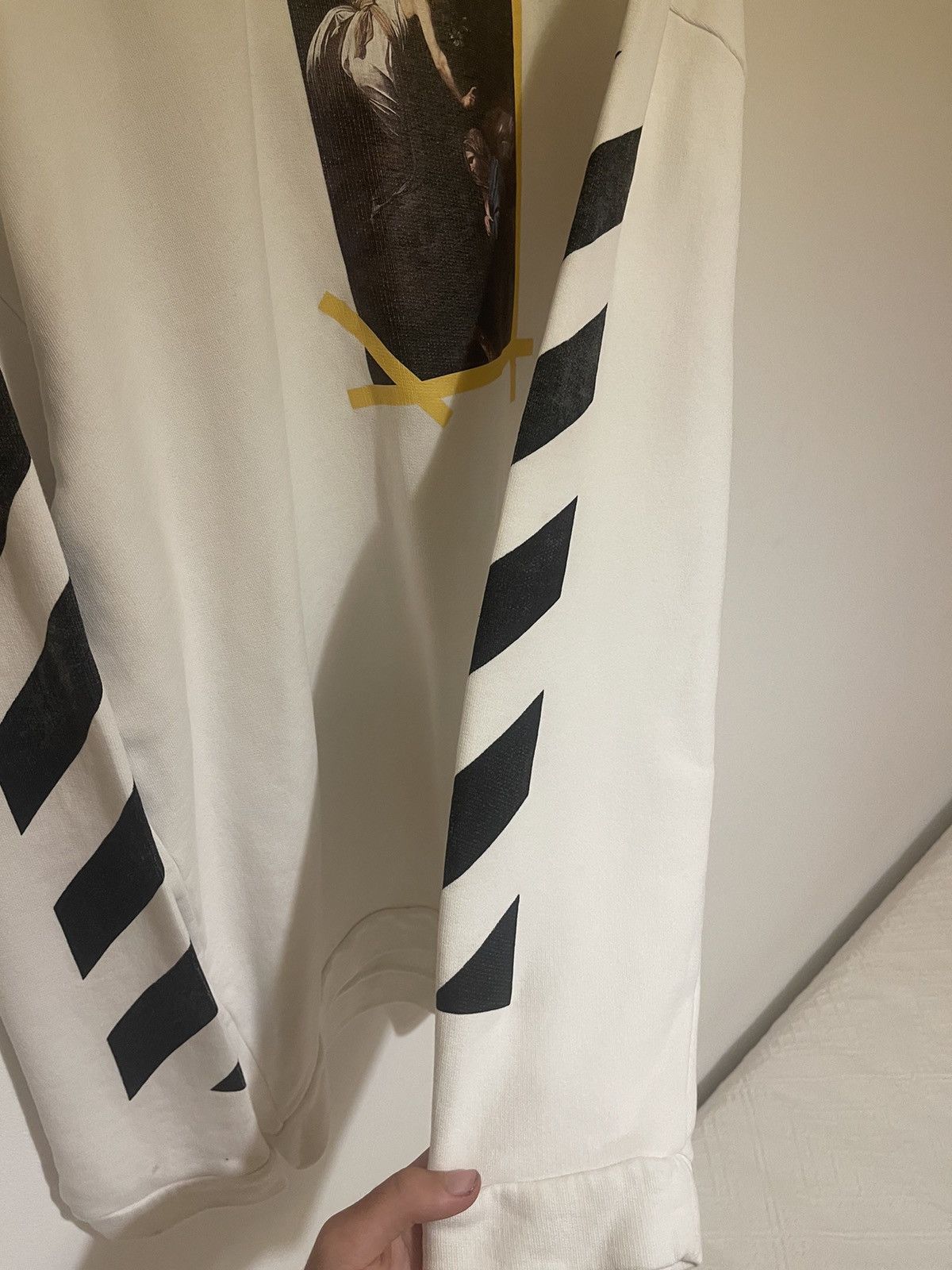 Off-White Off white Caravaggio hoodie Size US L / EU 52-54 / 3 - 6 Thumbnail