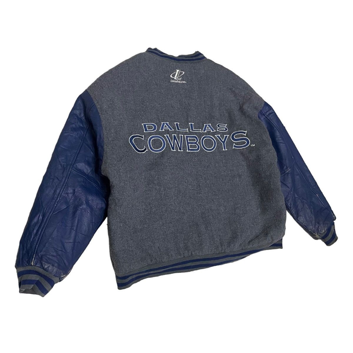 NFL 💥90s NFL DALLAS COWBOY VARSITY JACKET Size US L / EU 52-54 / 3 - 7 Thumbnail